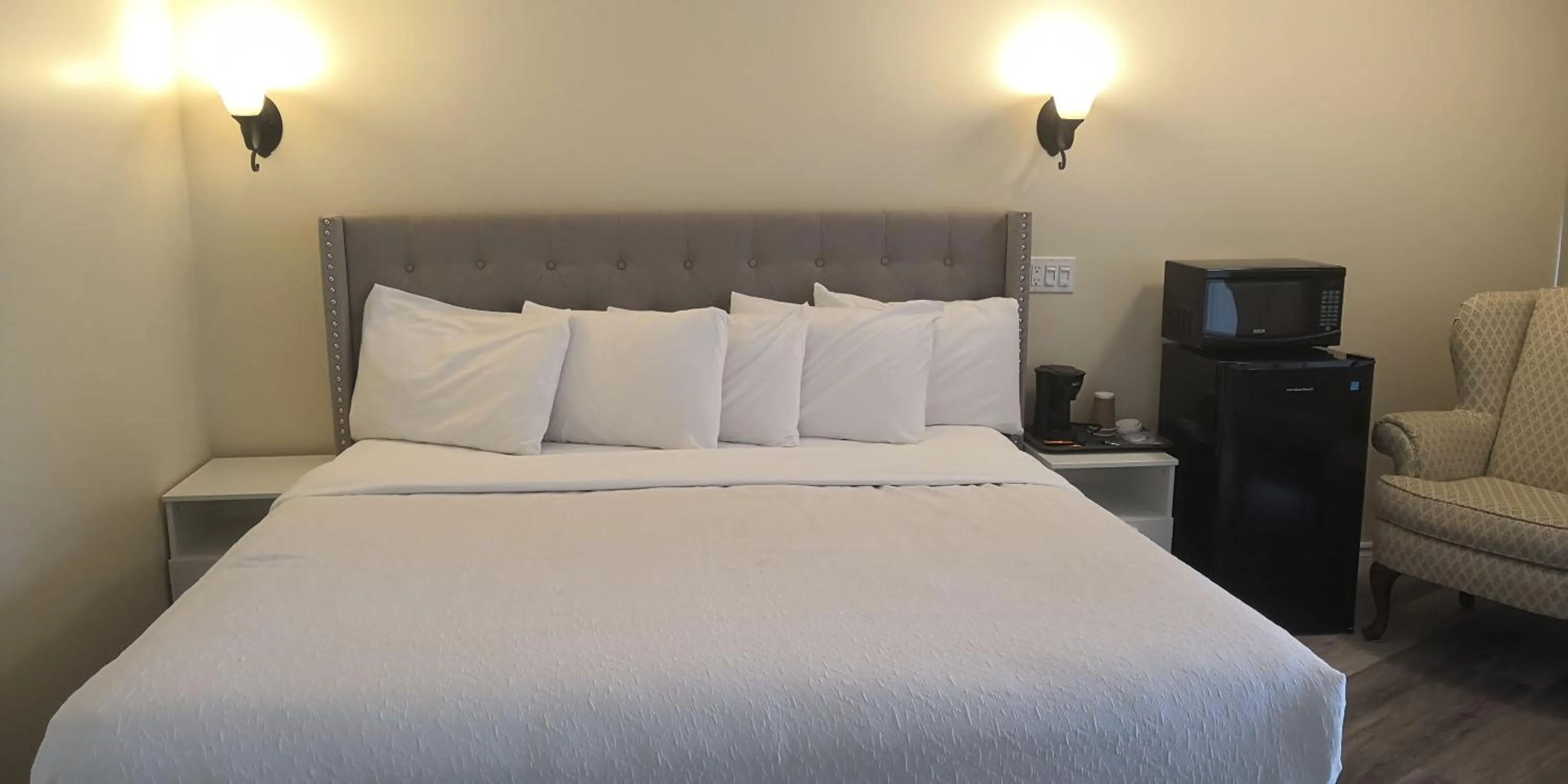 Bed in Motel Des Pays D'En Haut