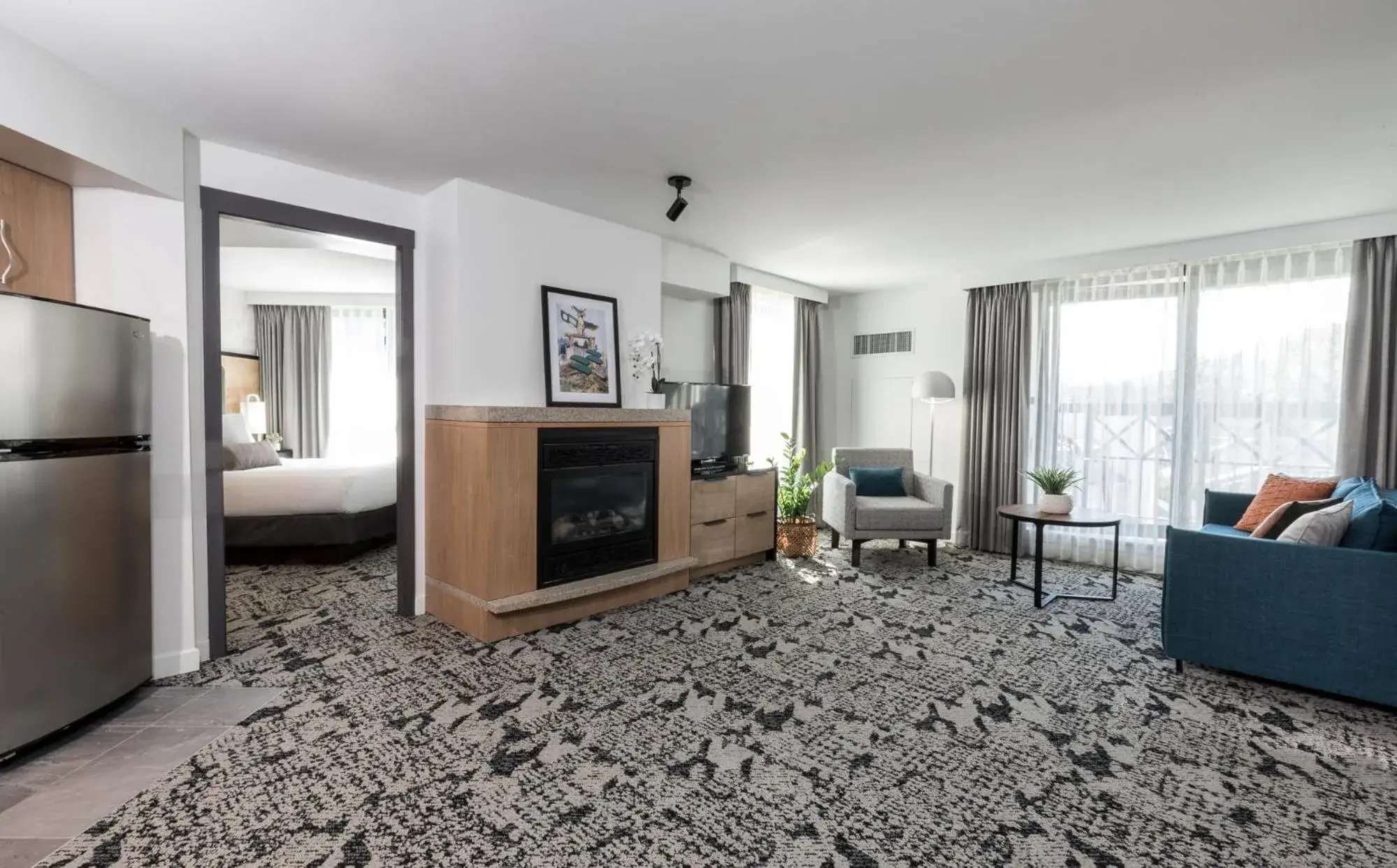 TV and multimedia, Bed in The Crystal Lodge TV and multimedia, Bed in The Crystal Lodge