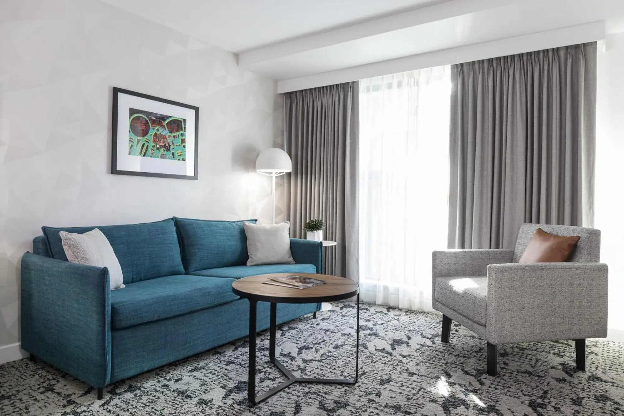 Living room in The Crystal Lodge Living room in The Crystal Lodge