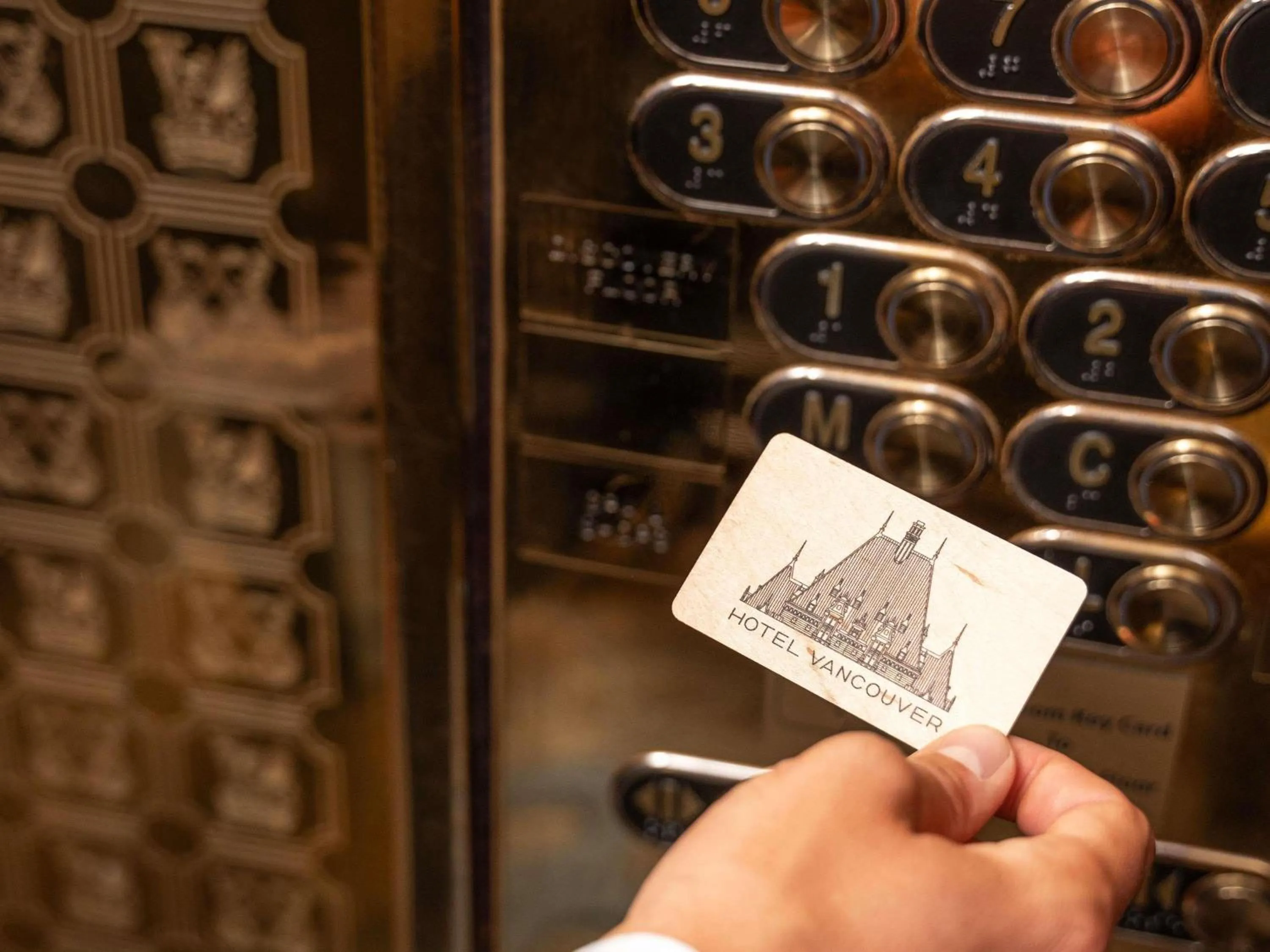 Bedroom in Fairmont Hotel Vancouver