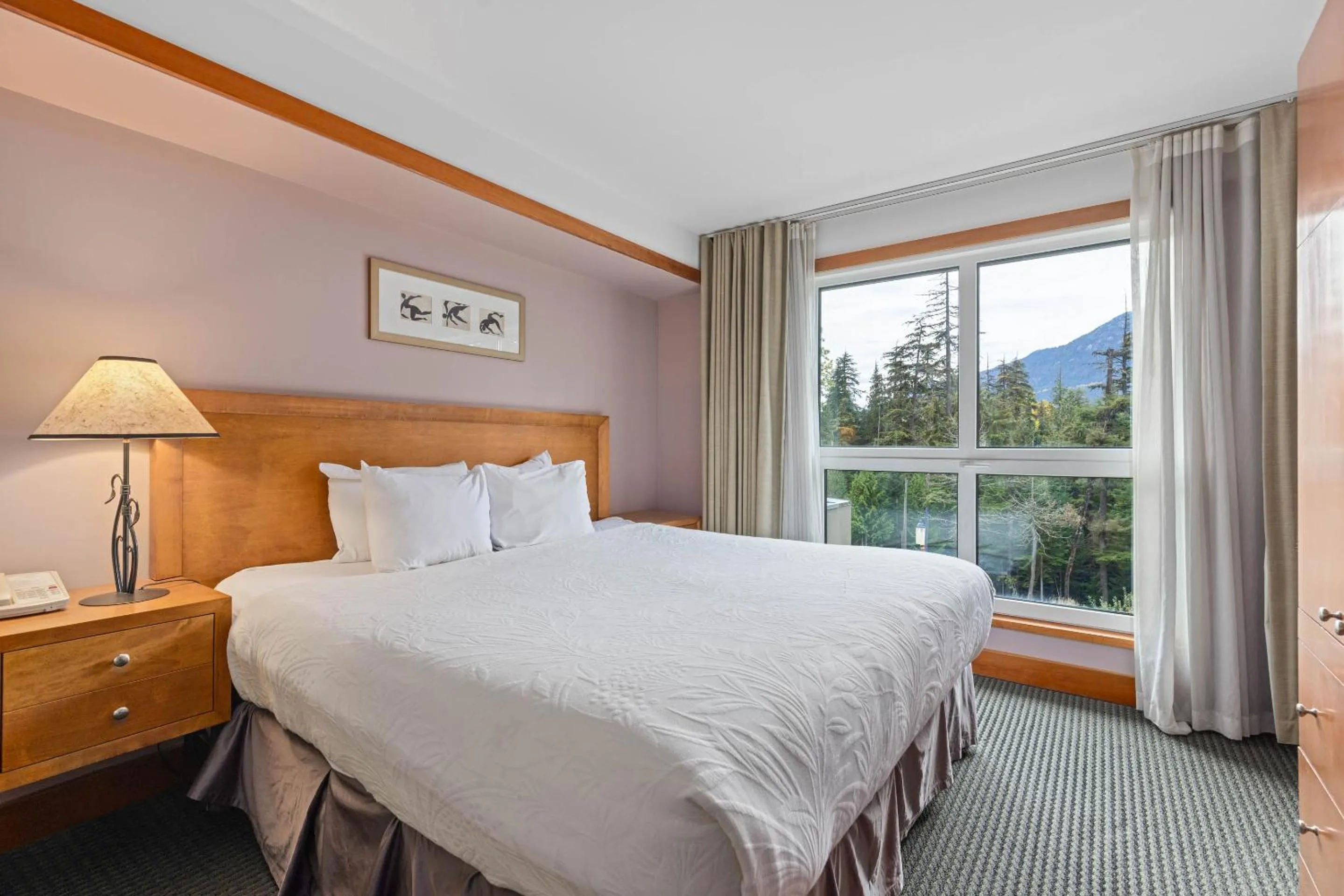 Bed in Le Chamois by Whistler Premier