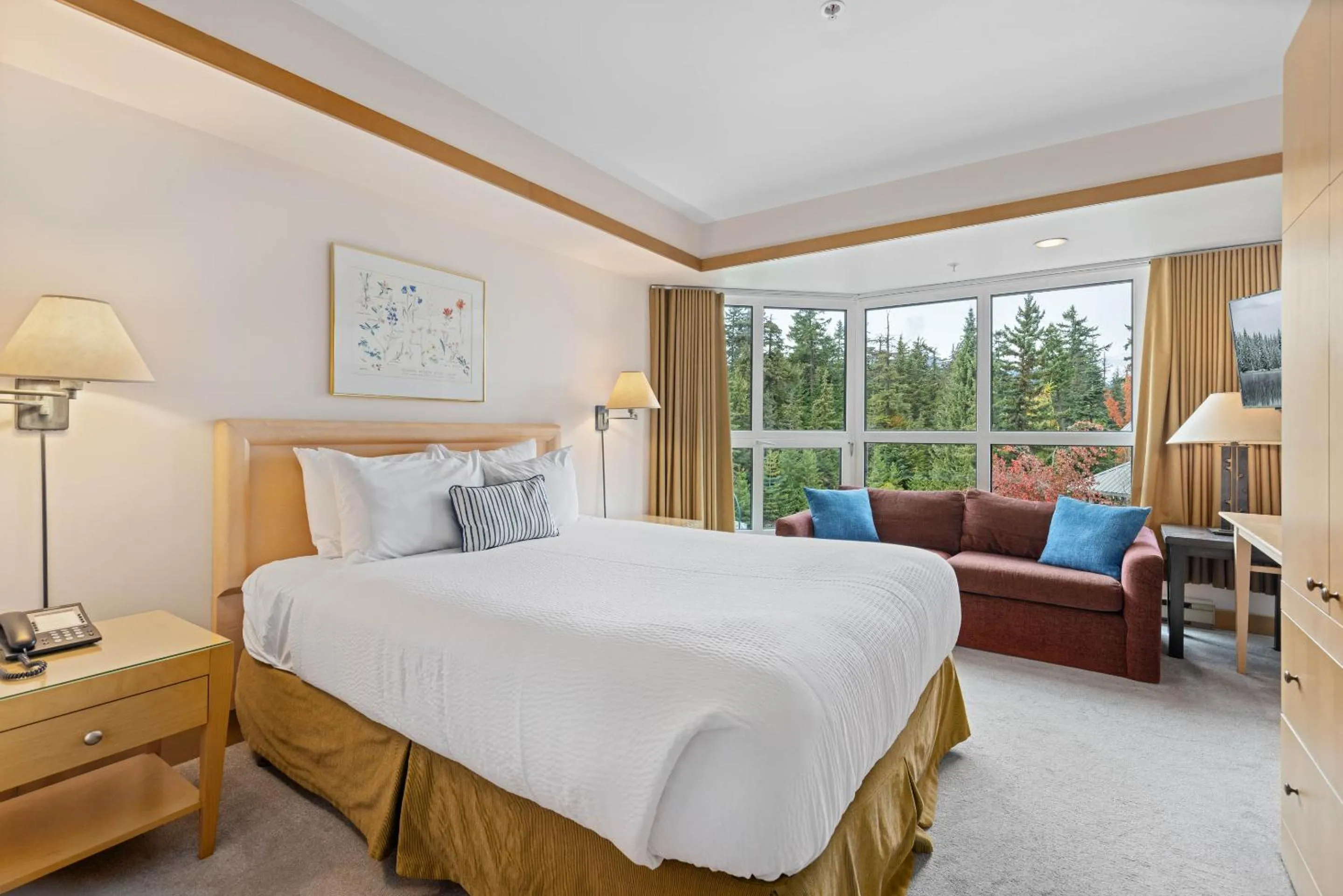 Bed in Le Chamois by Whistler Premier