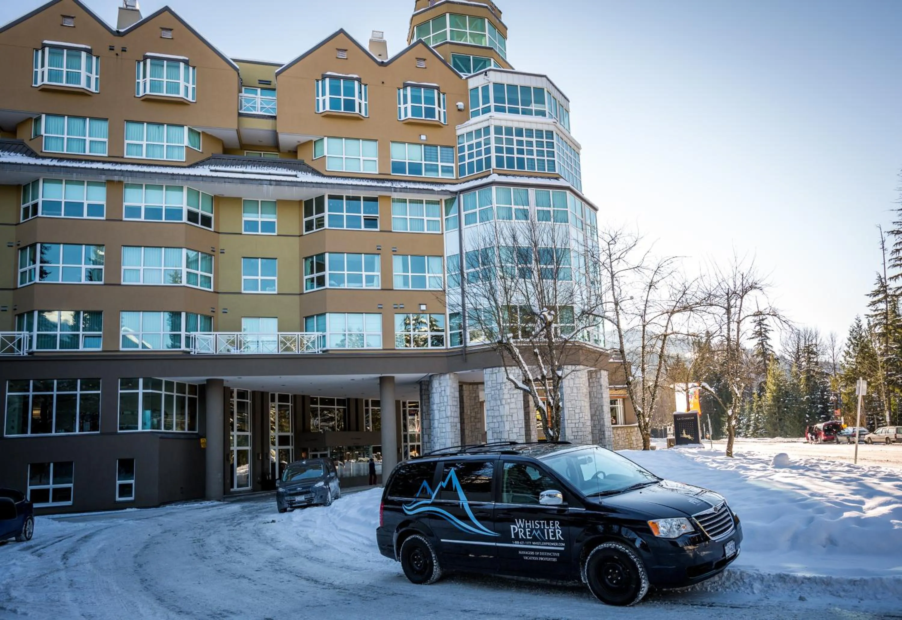 Property building in Le Chamois by Whistler Premier