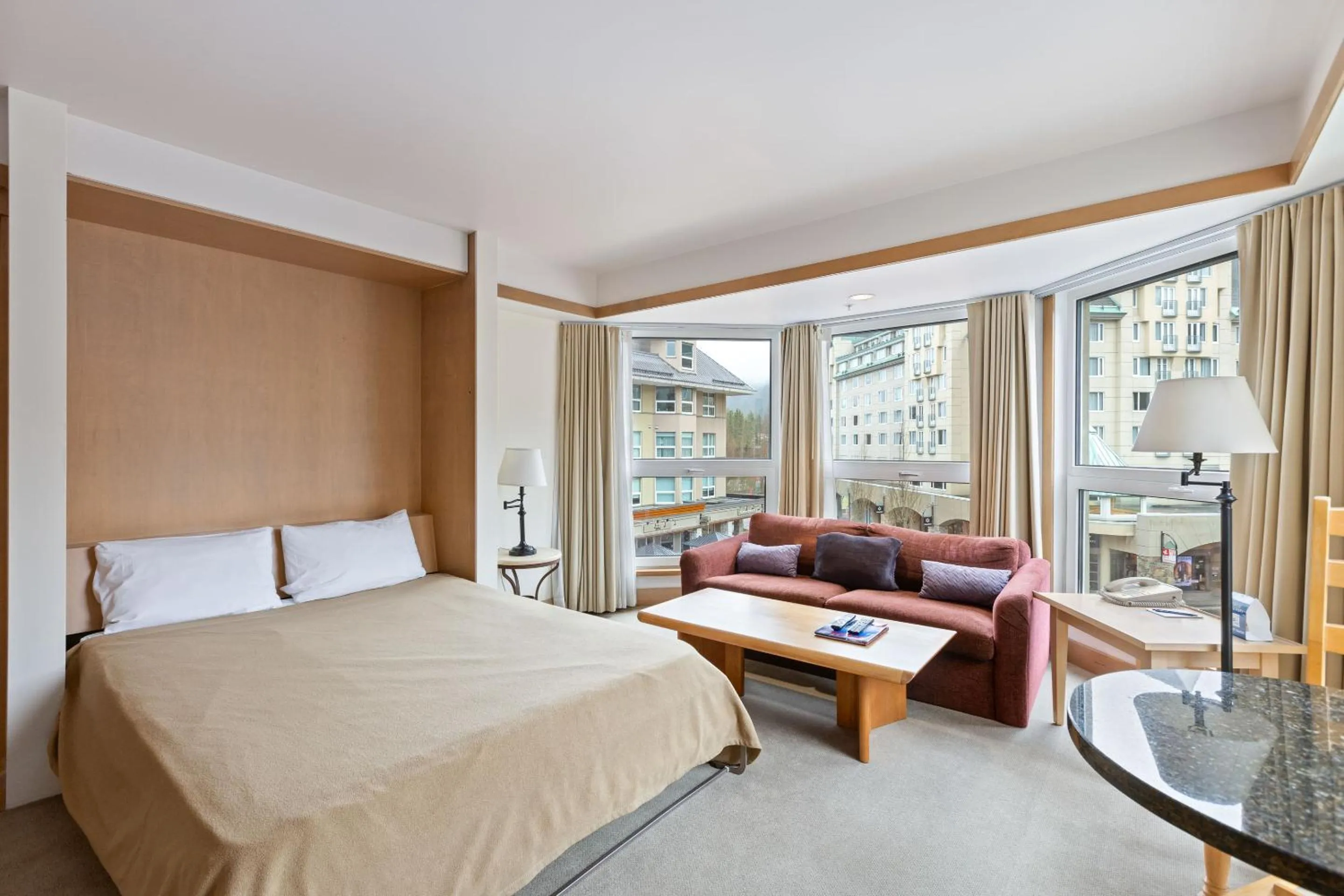 Bed in Le Chamois by Whistler Premier