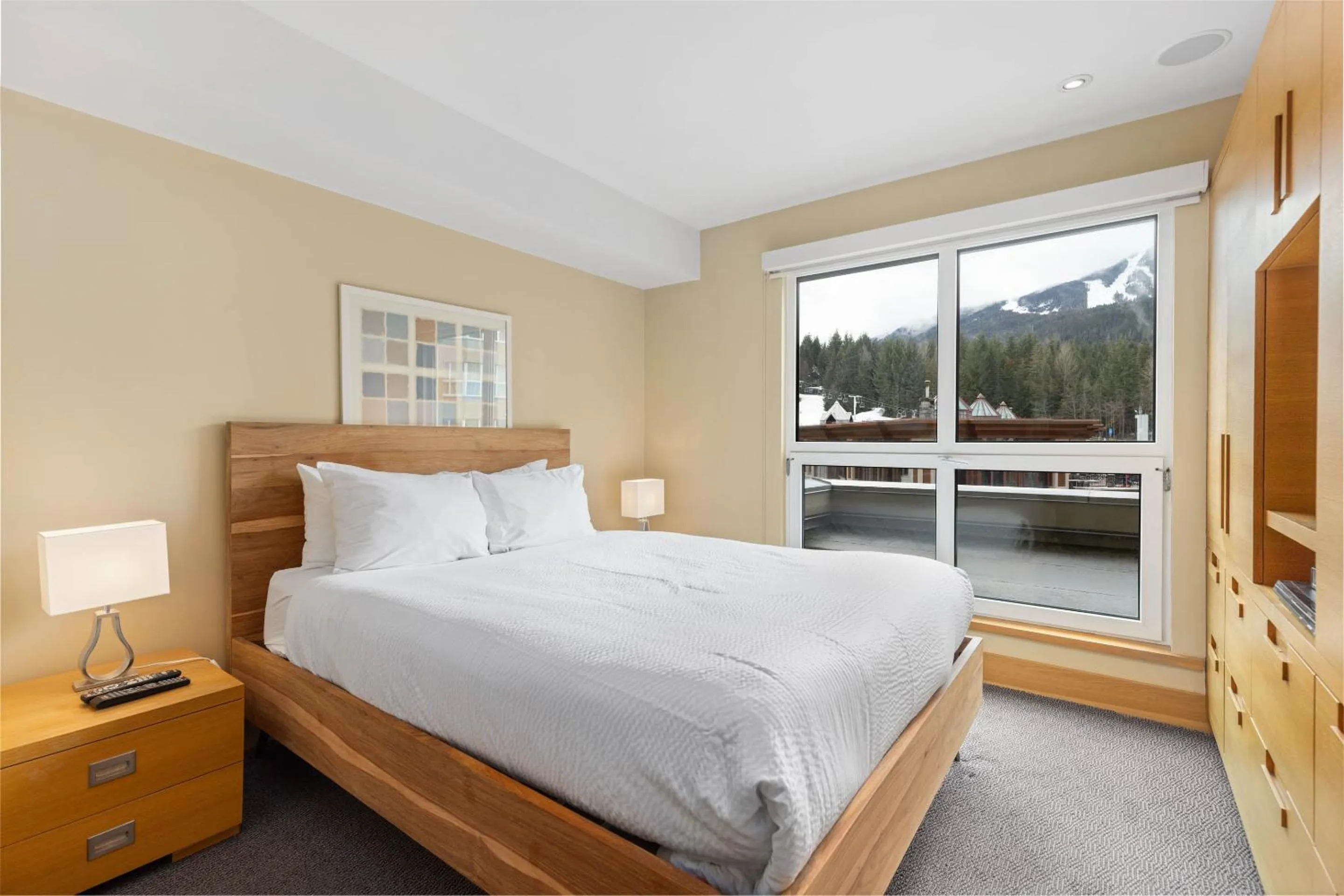 Bed in Le Chamois by Whistler Premier