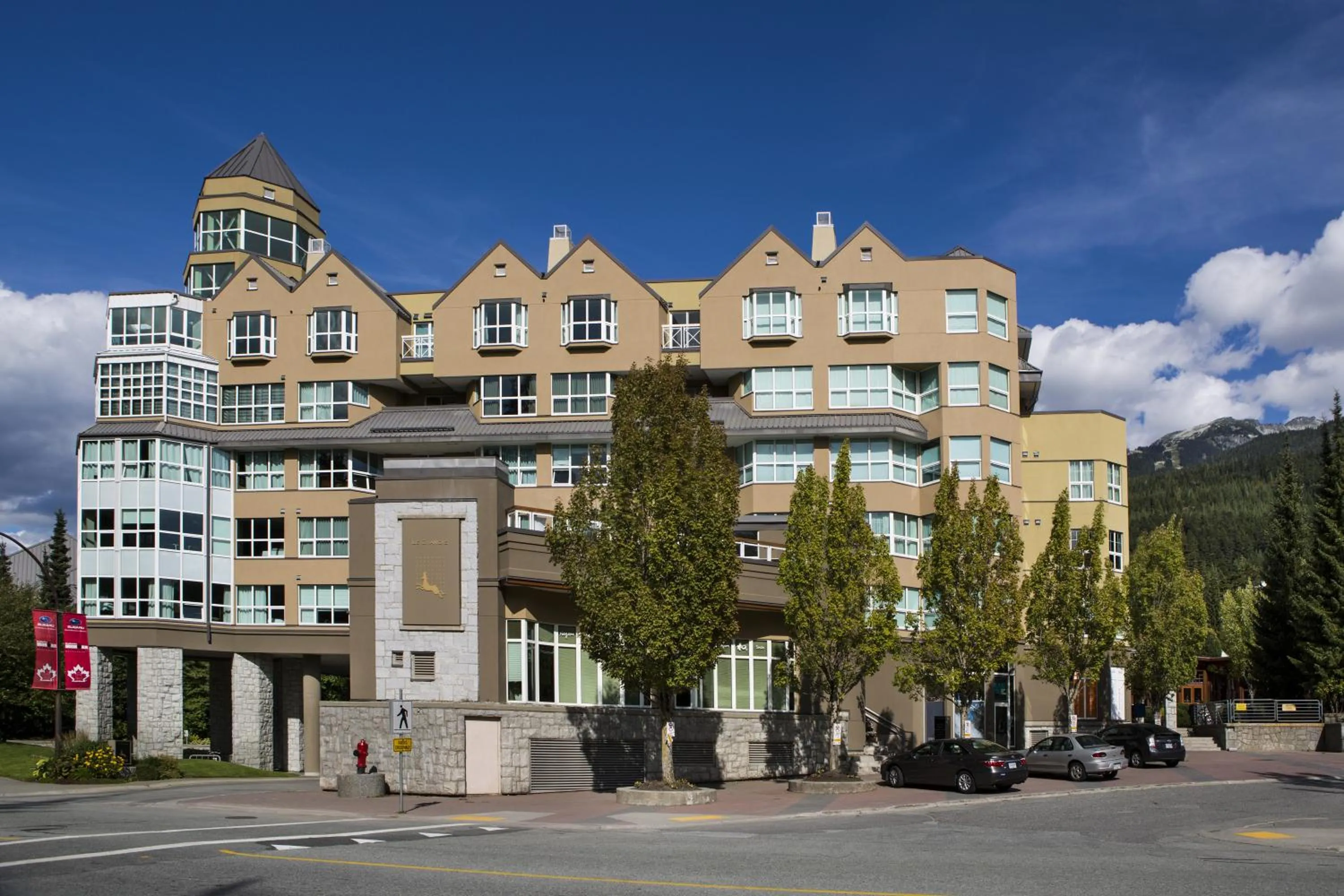 Property building in Le Chamois by Whistler Premier