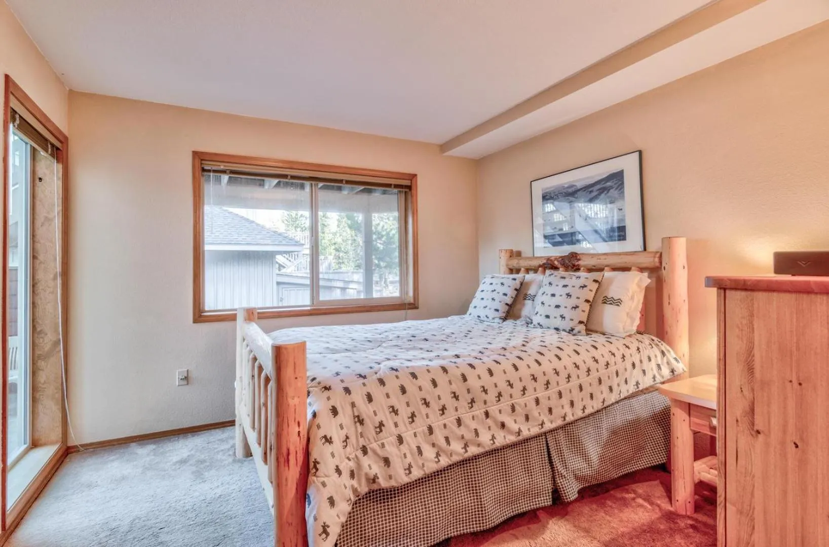 Bed in Paper Birch - Unit 10