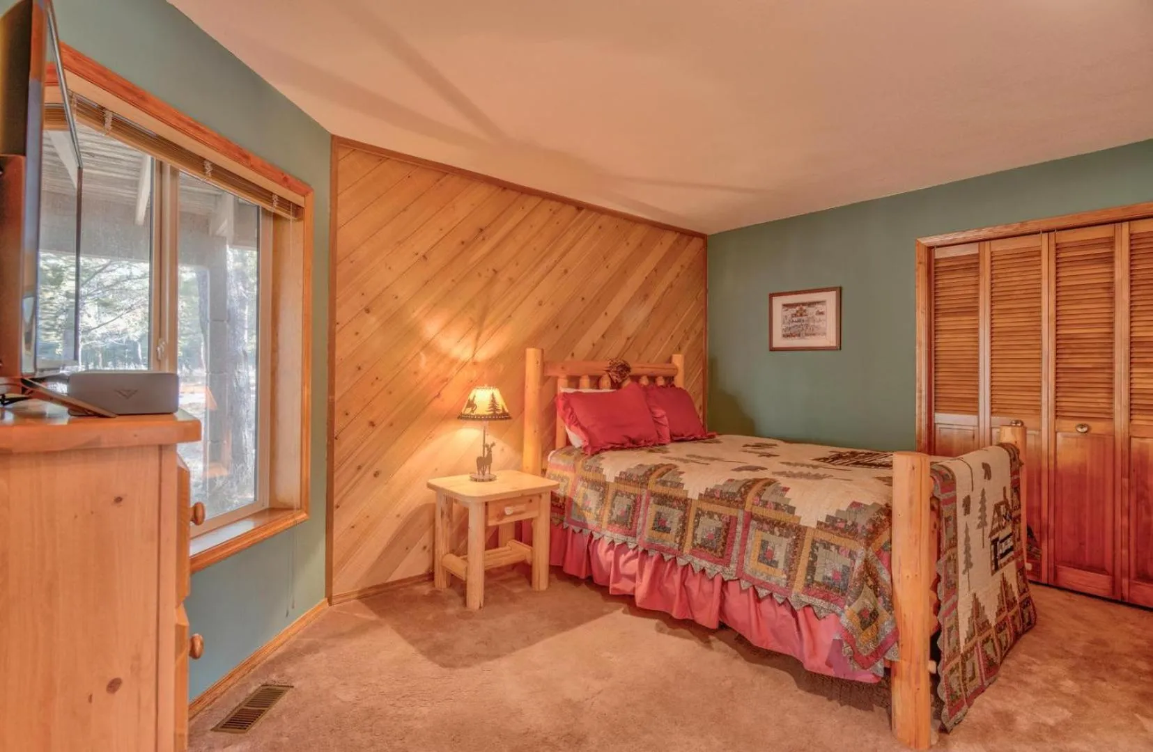 Bed in Paper Birch - Unit 10