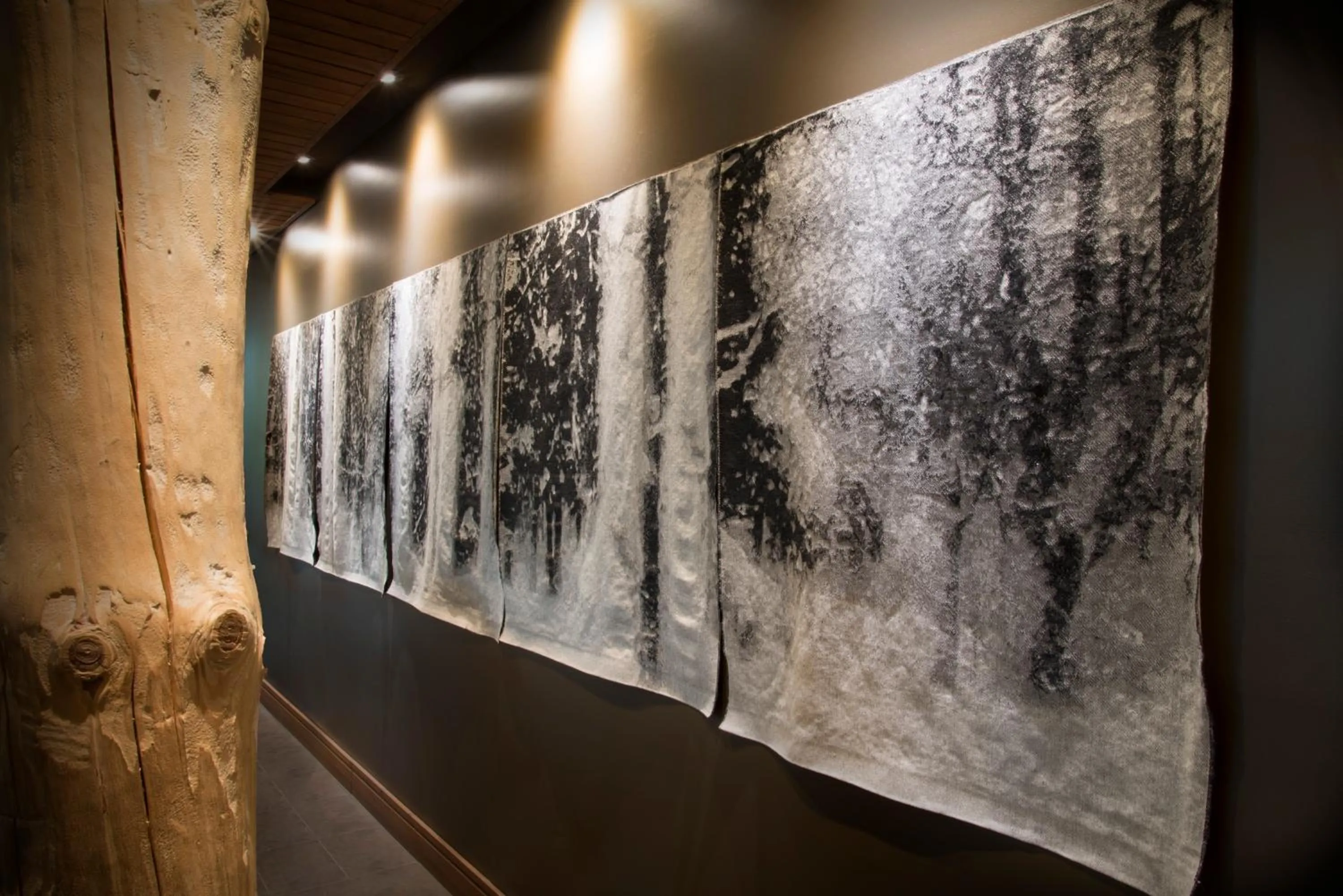 Decorative detail in Hôtel-Musée Premières Nations