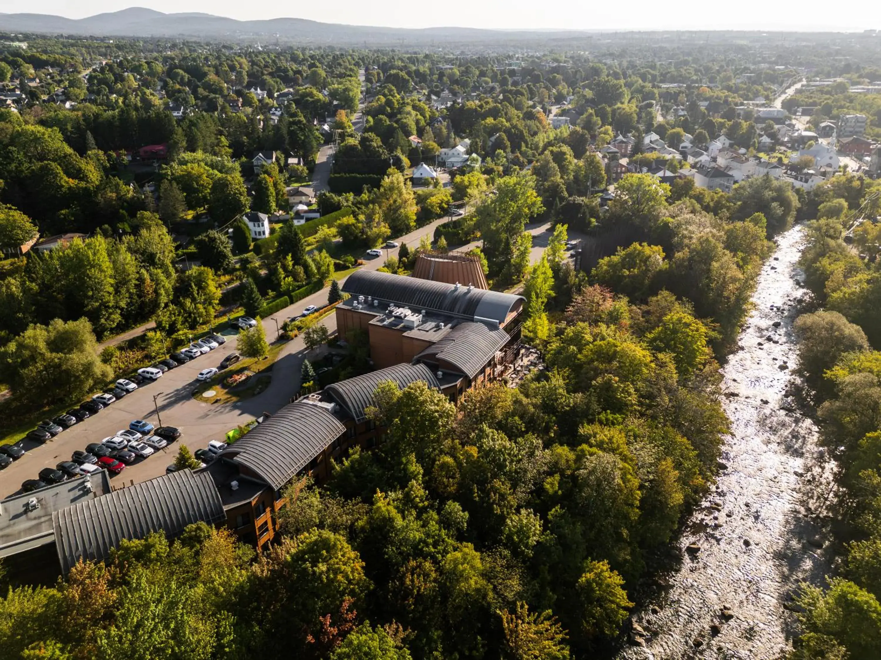 Property building in Hôtel-Musée Premières Nations Property building in Hôtel-Musée Premières Nations