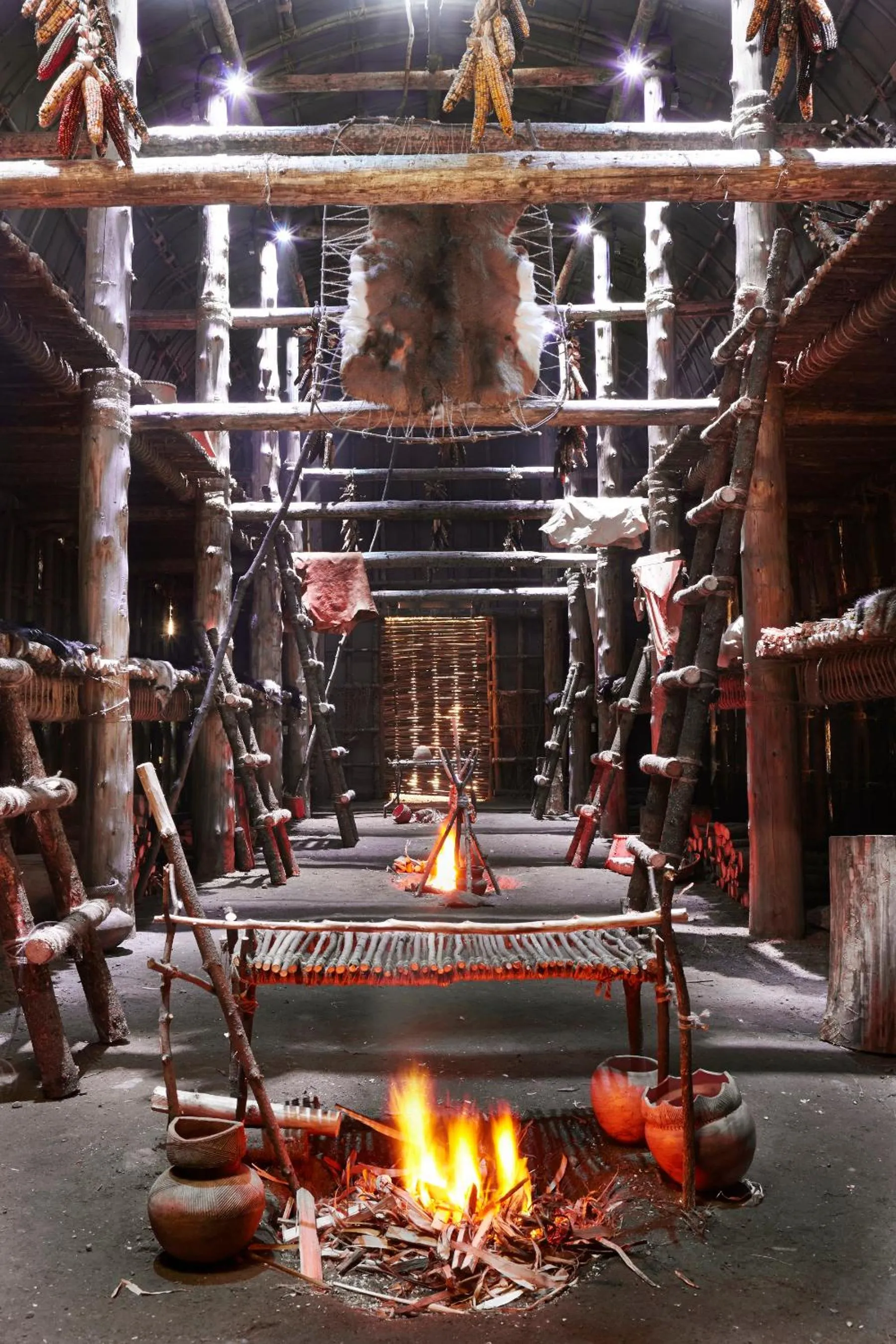 Decorative detail in Hôtel-Musée Premières Nations