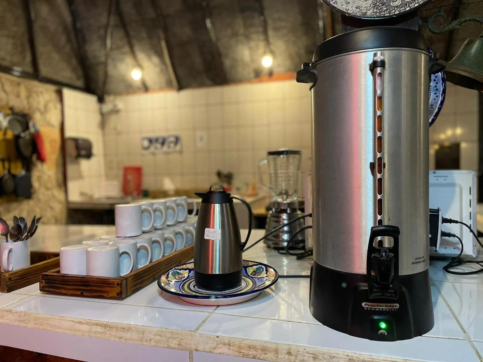 Breakfast in Hostel Oryx Tulum