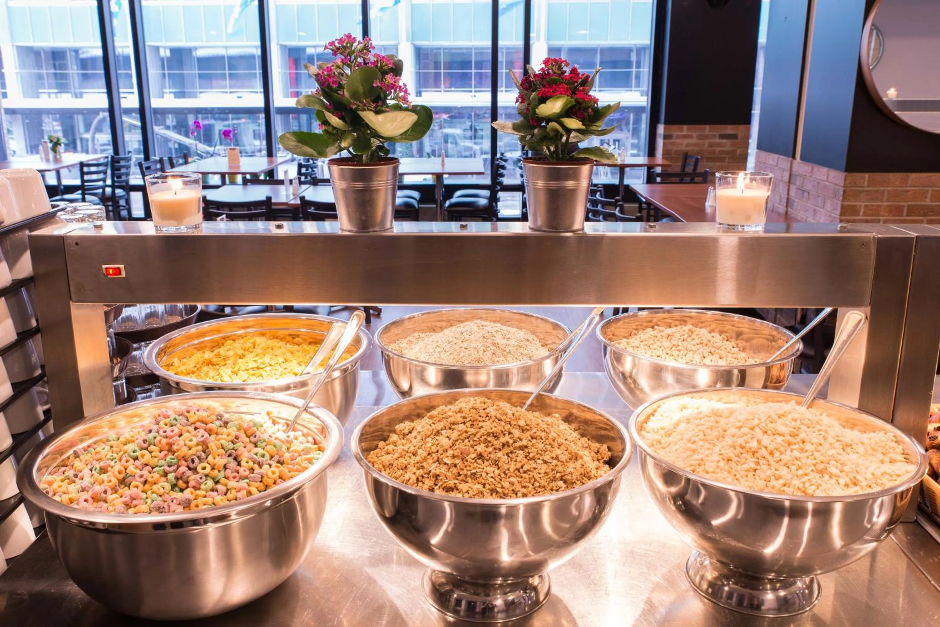 Continental breakfast in Travelodge by Wyndham Montreal Centre