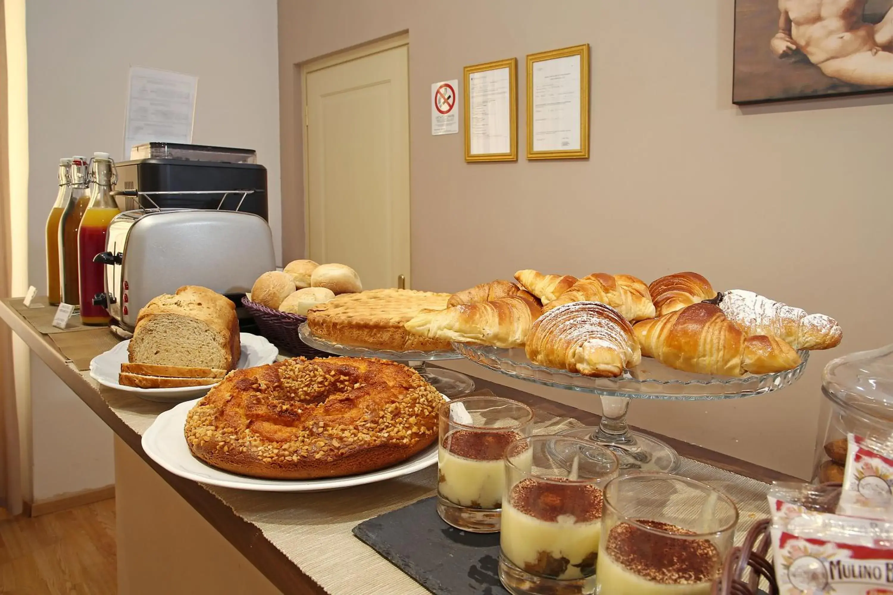 Buffet breakfast in DG Prestige Room Buffet breakfast in DG Prestige Room