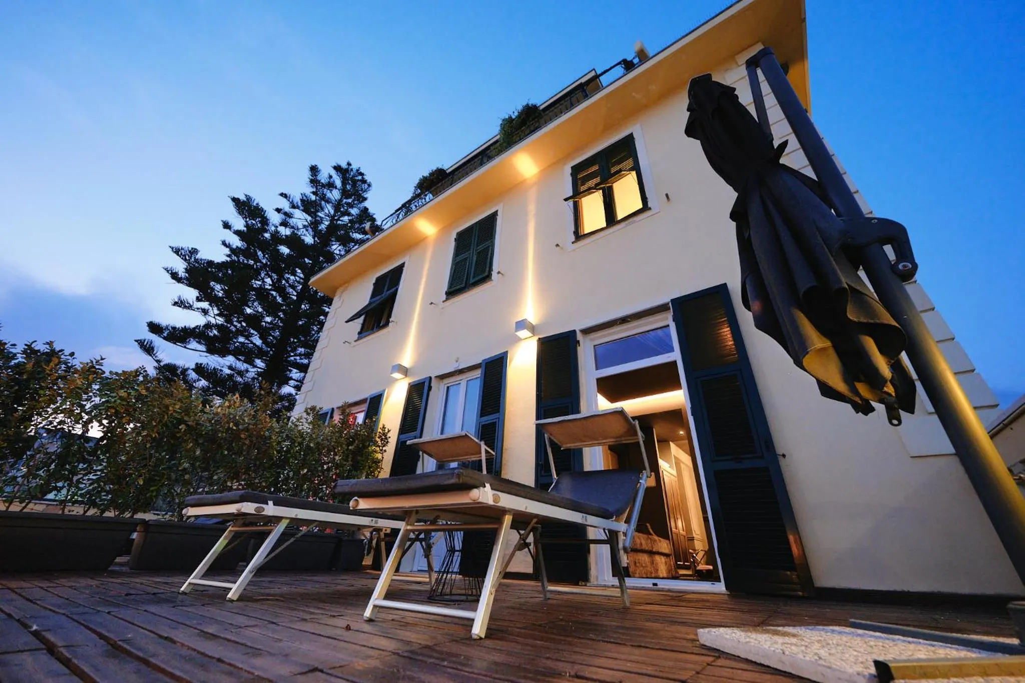 Patio in Hotel Zia Piera