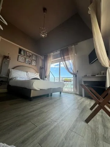 Bedroom, Bed in Hotel Zia Piera