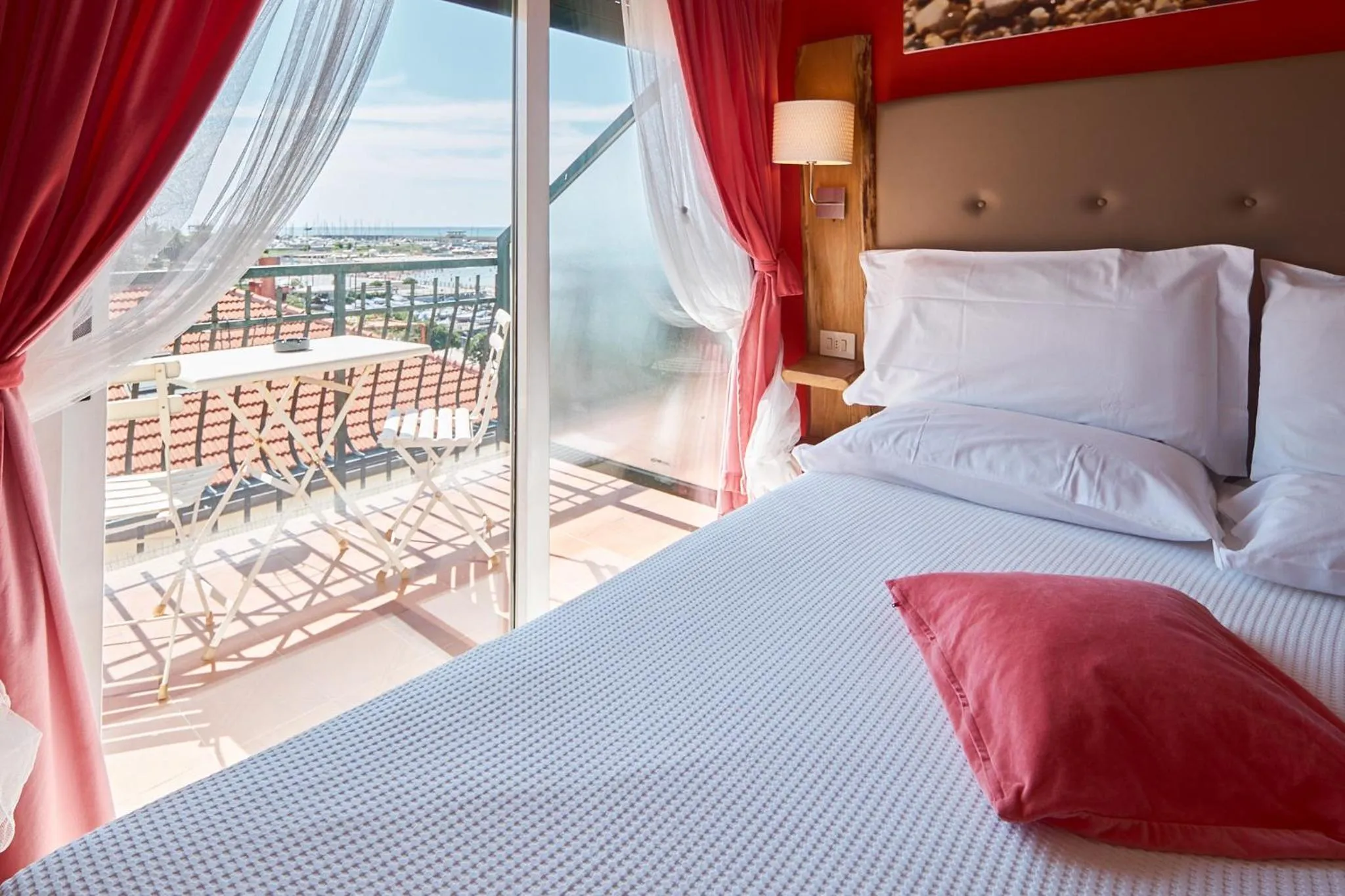 Bedroom, Bed in Hotel Zia Piera