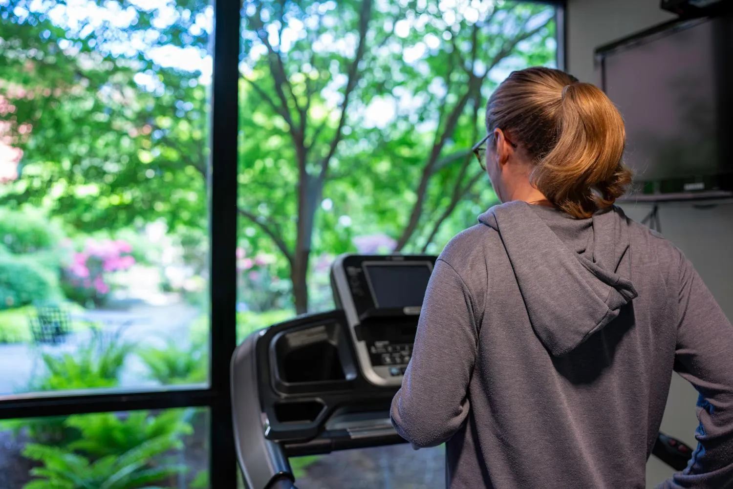 Fitness centre/facilities in Oswego Hotel