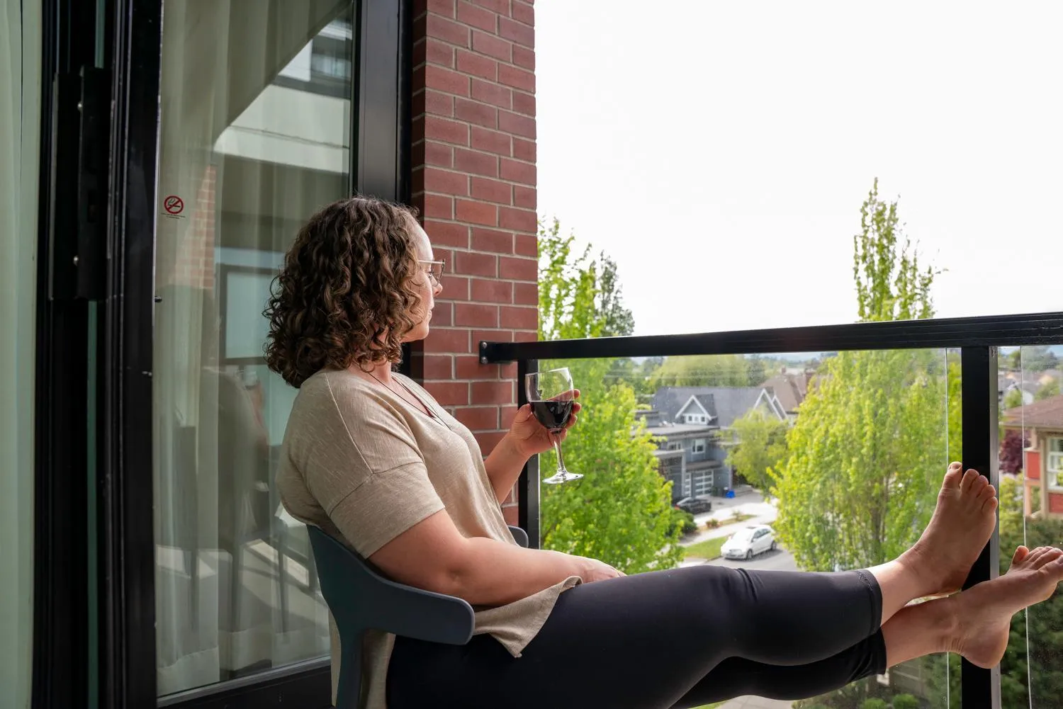 Balcony/Terrace in Oswego Hotel