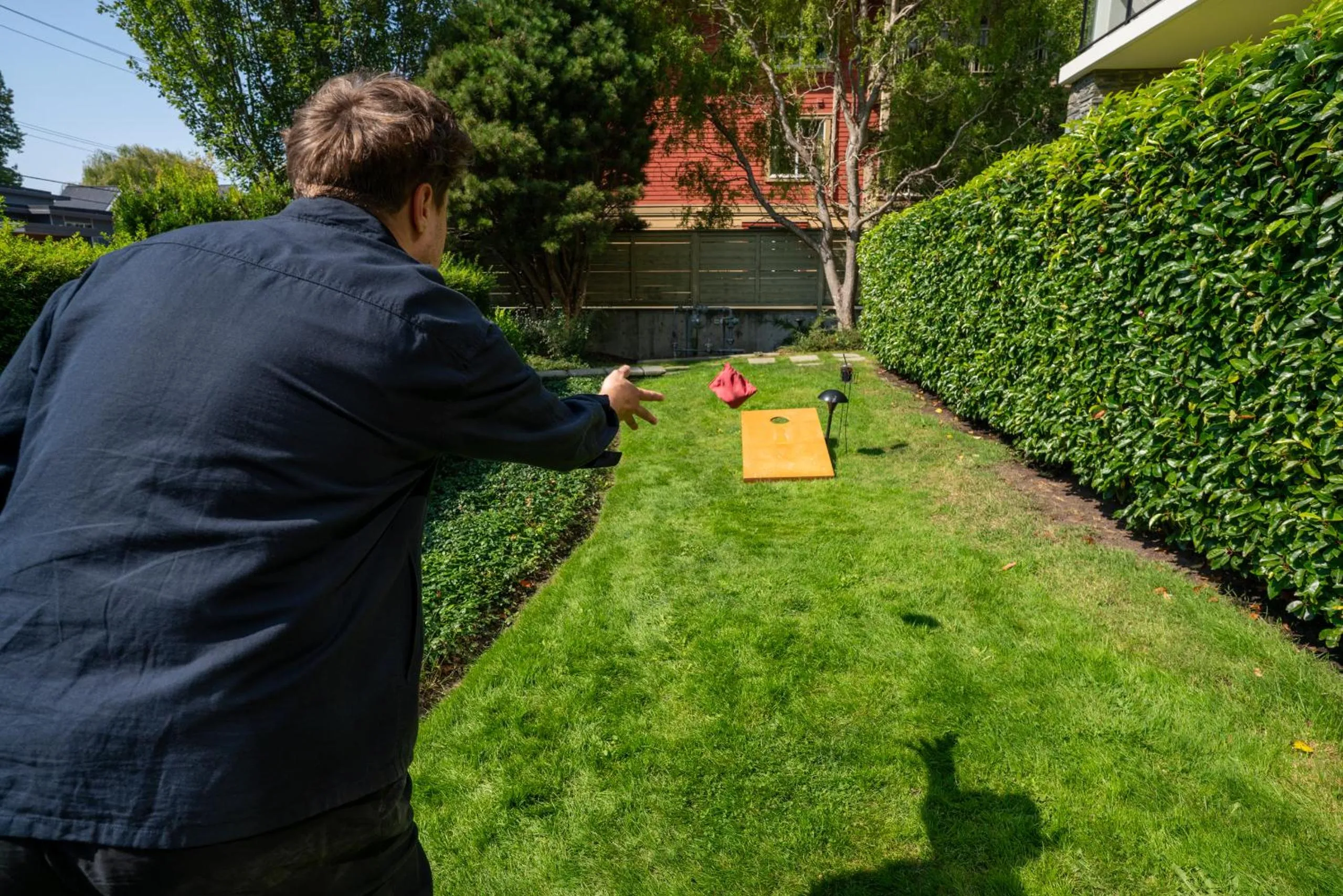Patio in Oswego Hotel