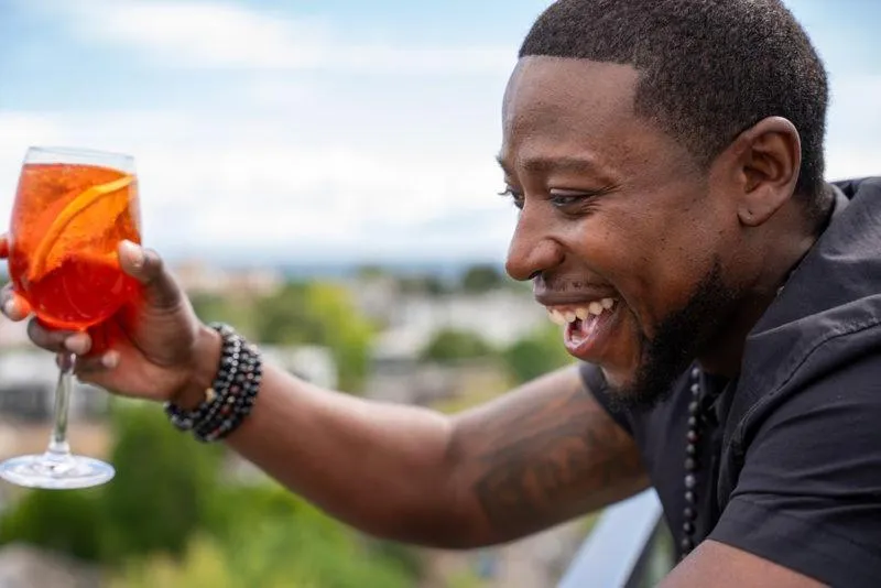 Balcony/Terrace in Oswego Hotel