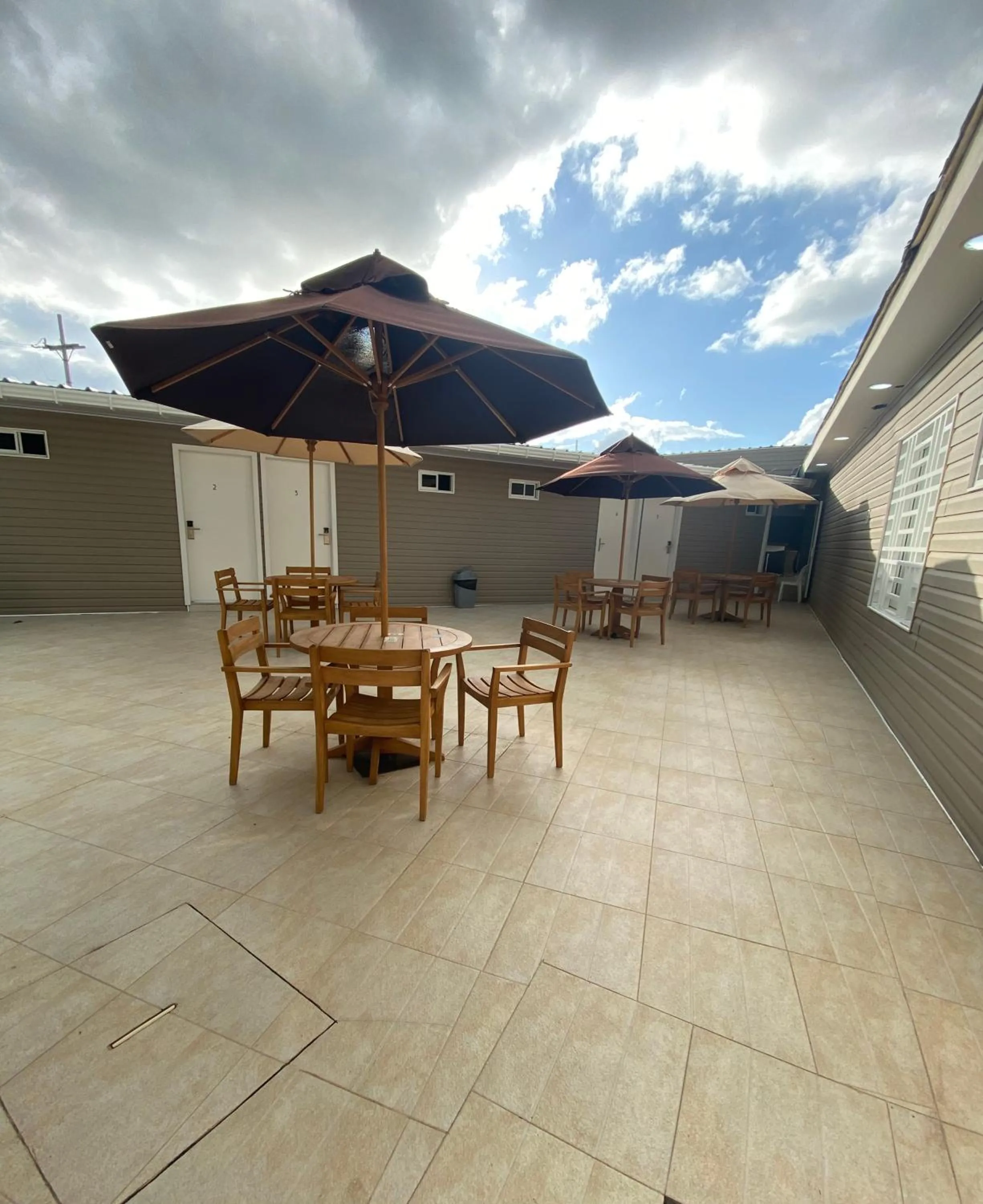 Patio in Casa hotel boutique habibi - San Andres Islas