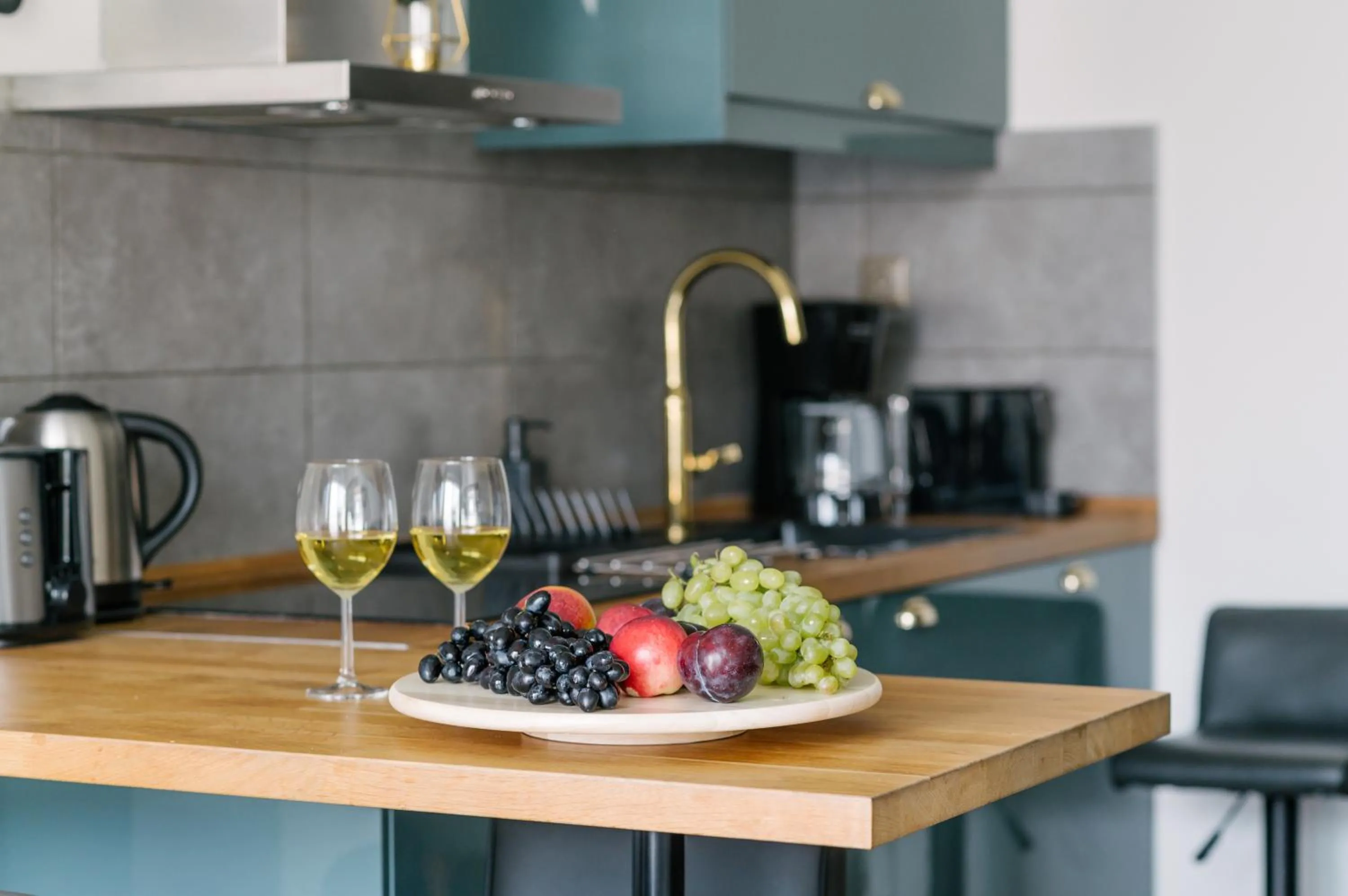 Kitchen or kitchenette in Erato by Heloni Apartments