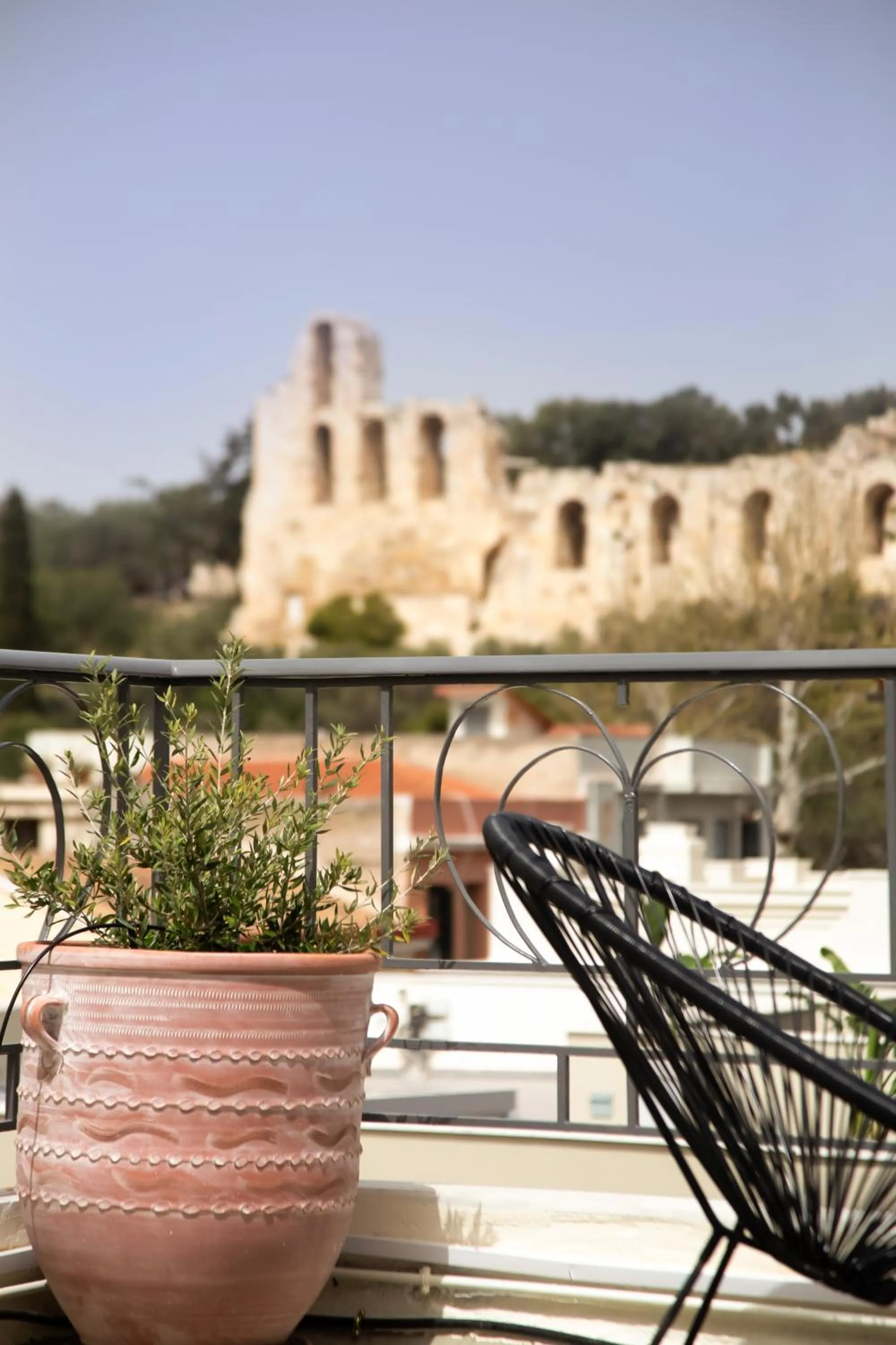 Balcony/Terrace in Erato by Heloni Apartments