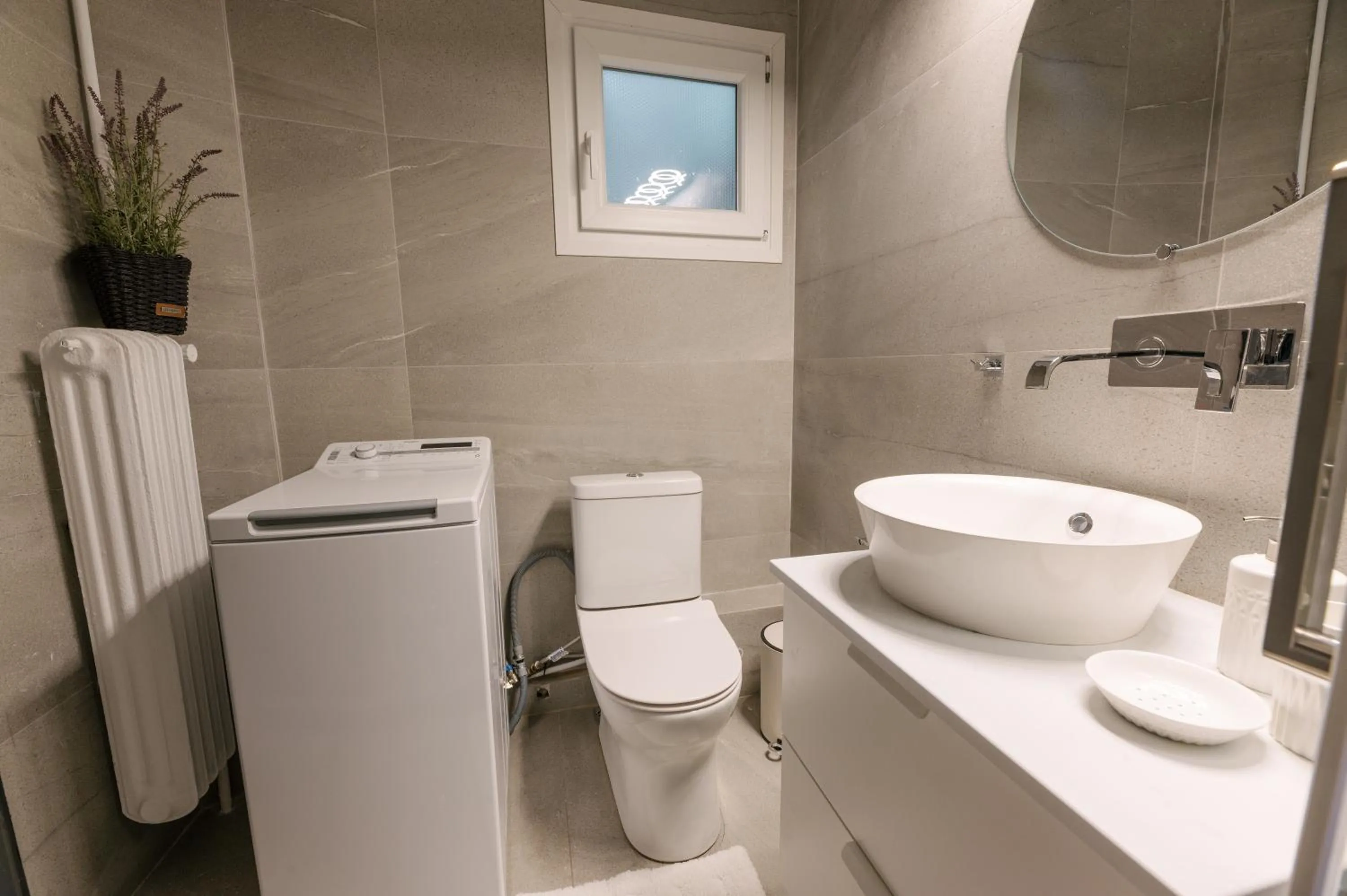 Bathroom in Erato by Heloni Apartments