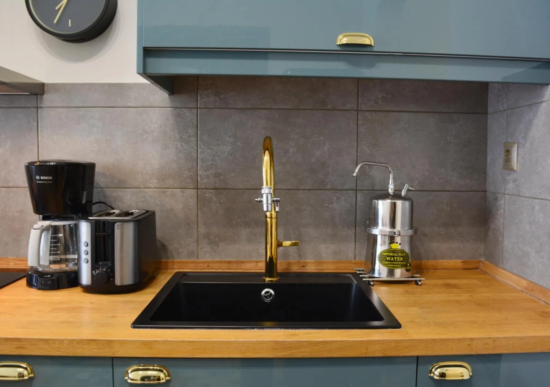 kitchen in Erato by Heloni Apartments