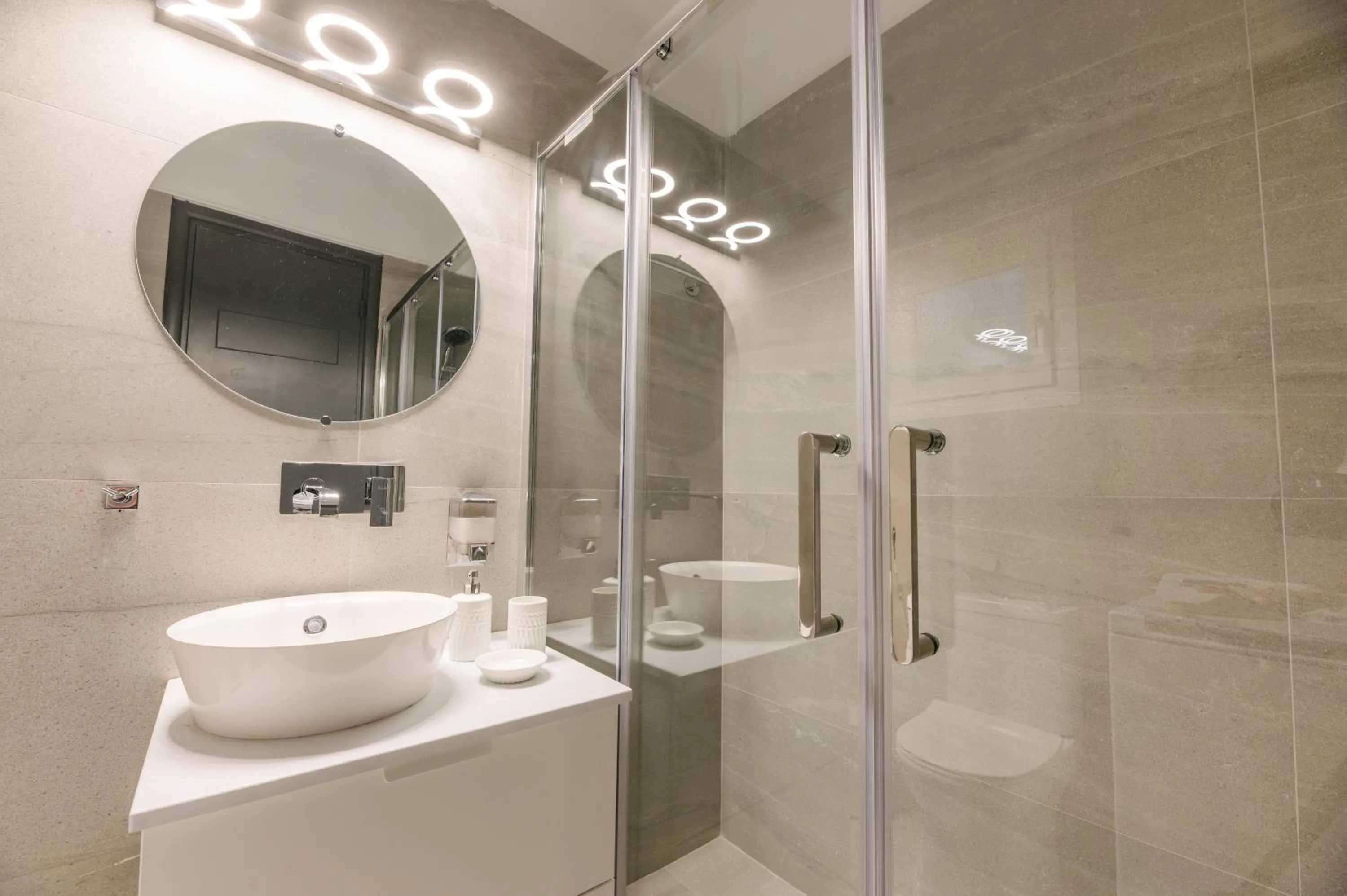 Bathroom in Erato by Heloni Apartments