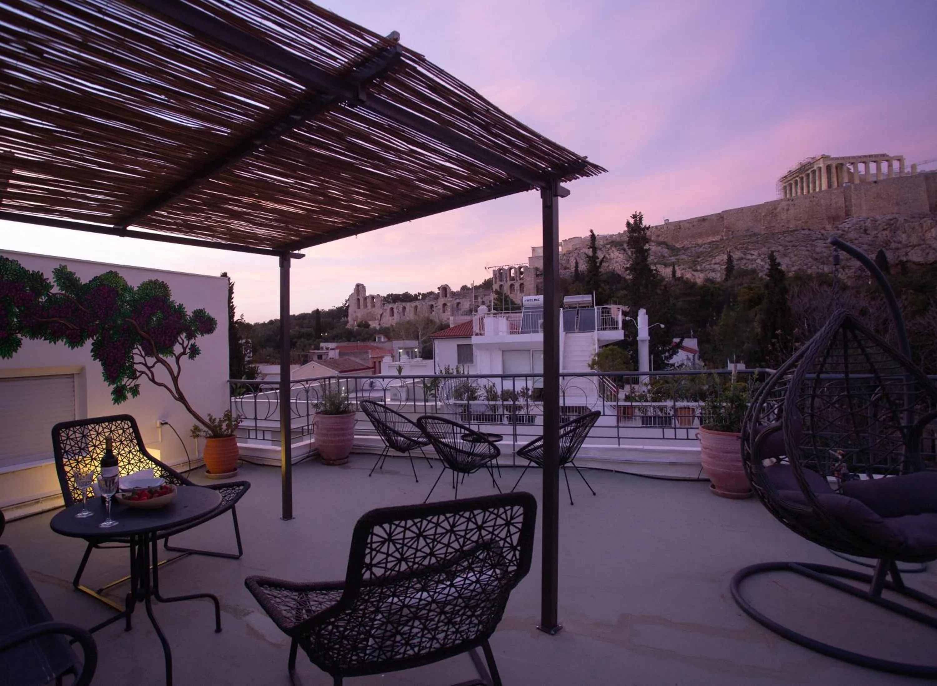 Balcony/Terrace in Erato by Heloni Apartments