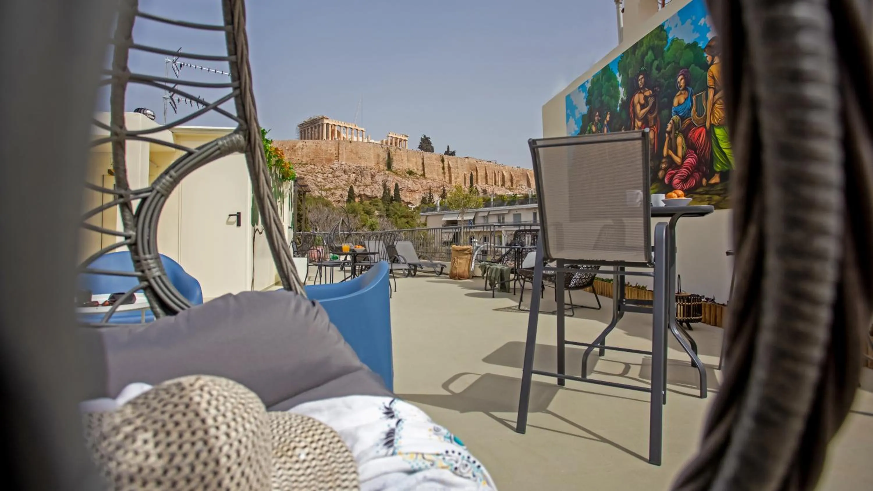 Balcony/Terrace in Erato by Heloni Apartments