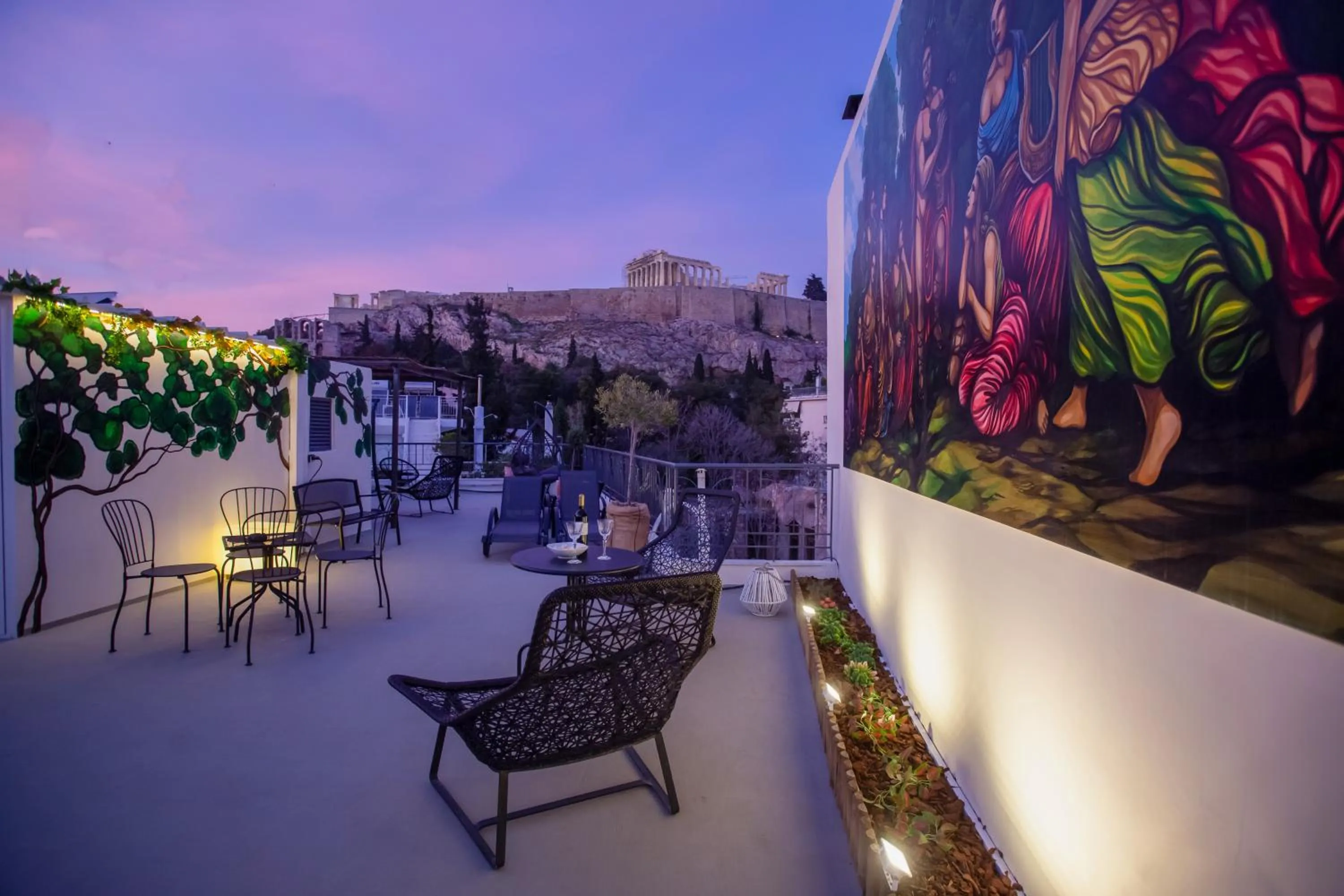 Balcony/Terrace in Erato by Heloni Apartments