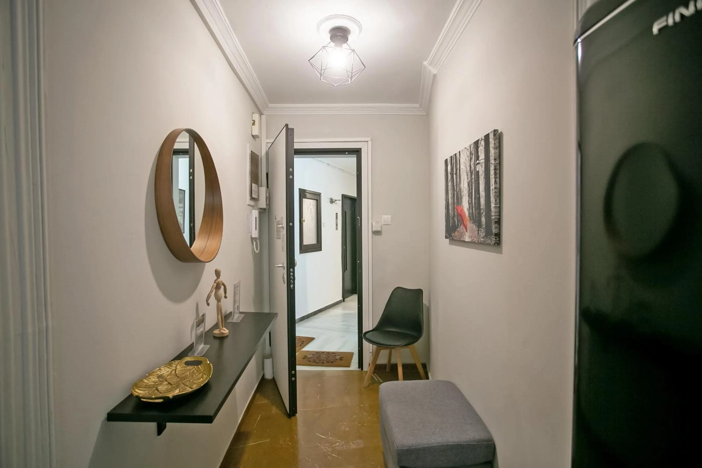 Living room in Erato by Heloni Apartments