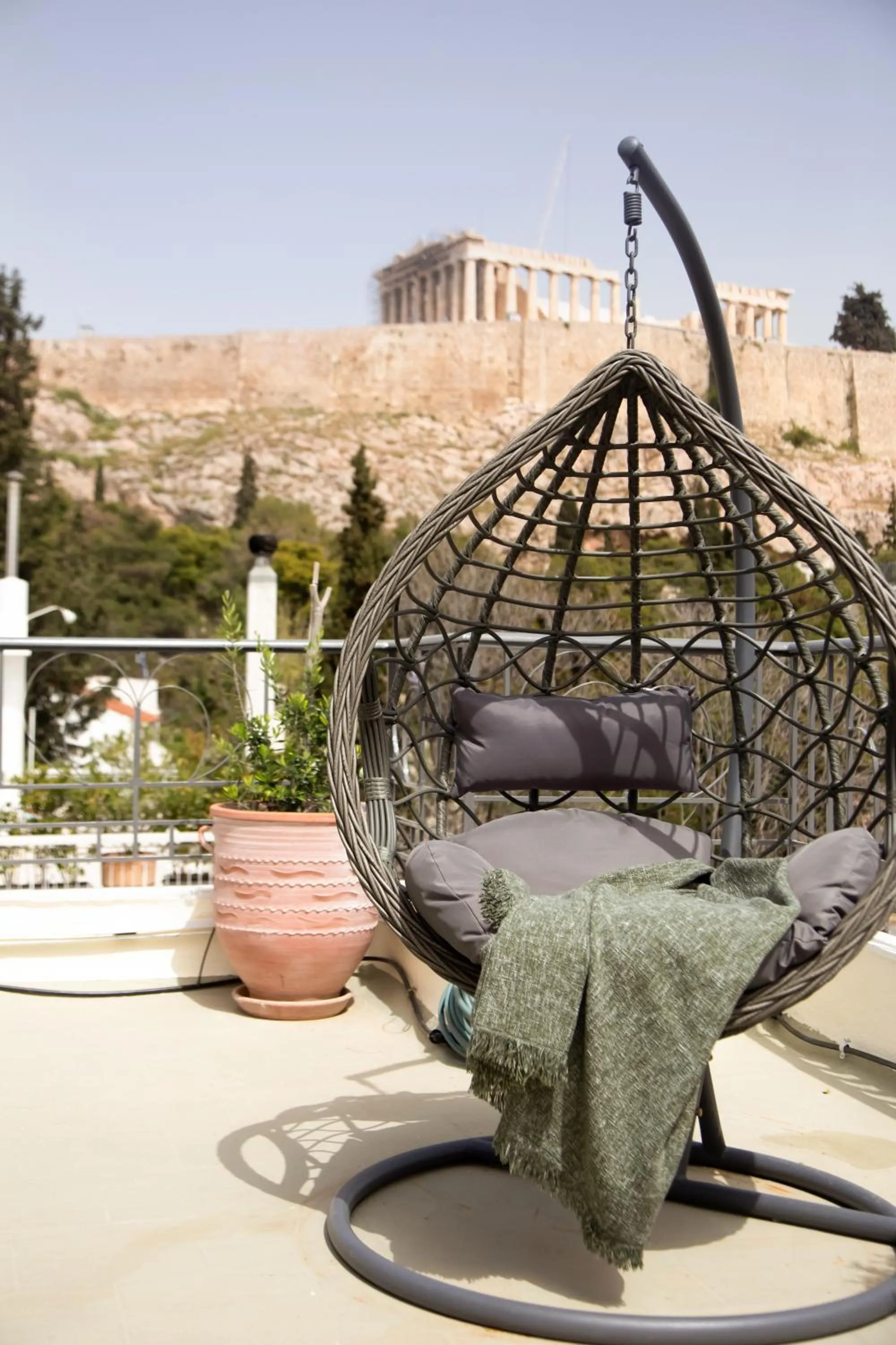 Balcony/Terrace in Erato by Heloni Apartments