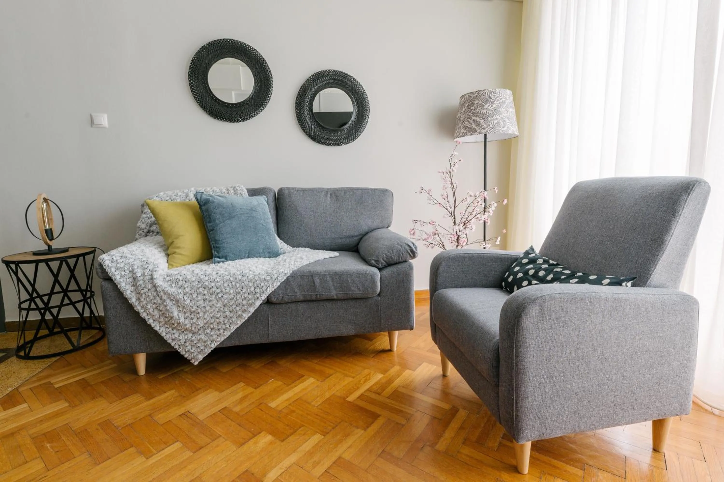 Living room in Erato by Heloni Apartments
