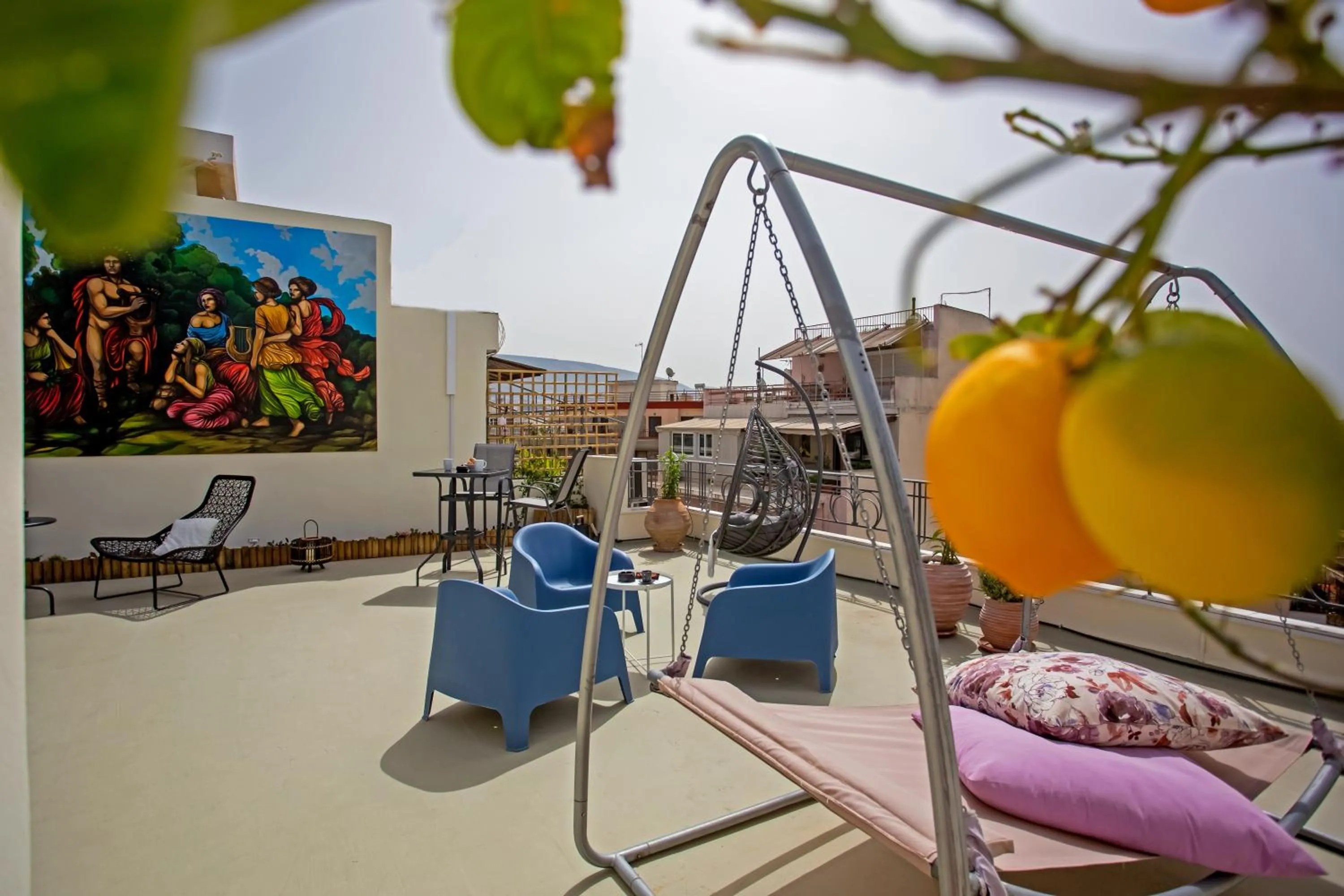 Balcony/Terrace in Erato by Heloni Apartments