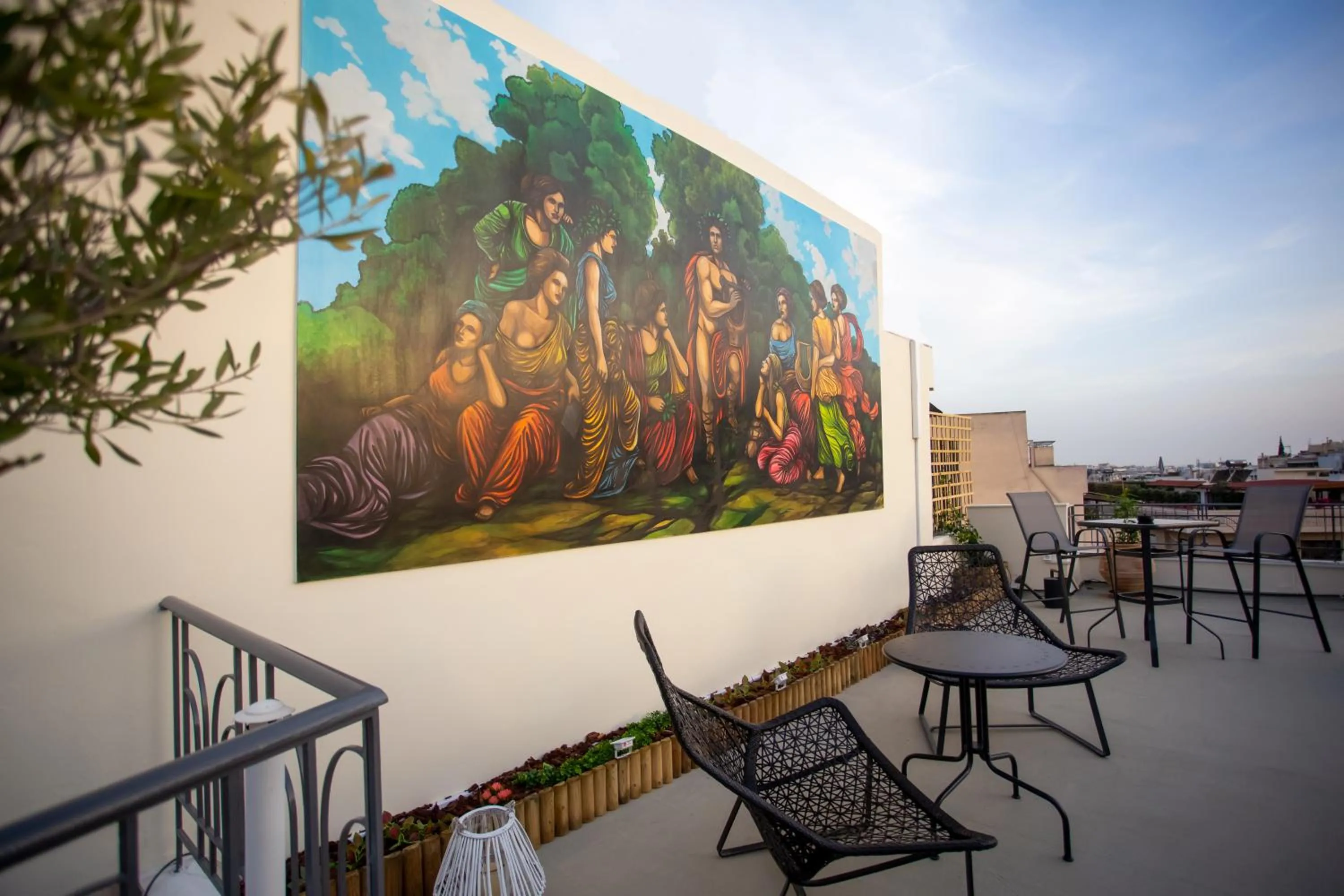 Balcony/Terrace in Erato by Heloni Apartments