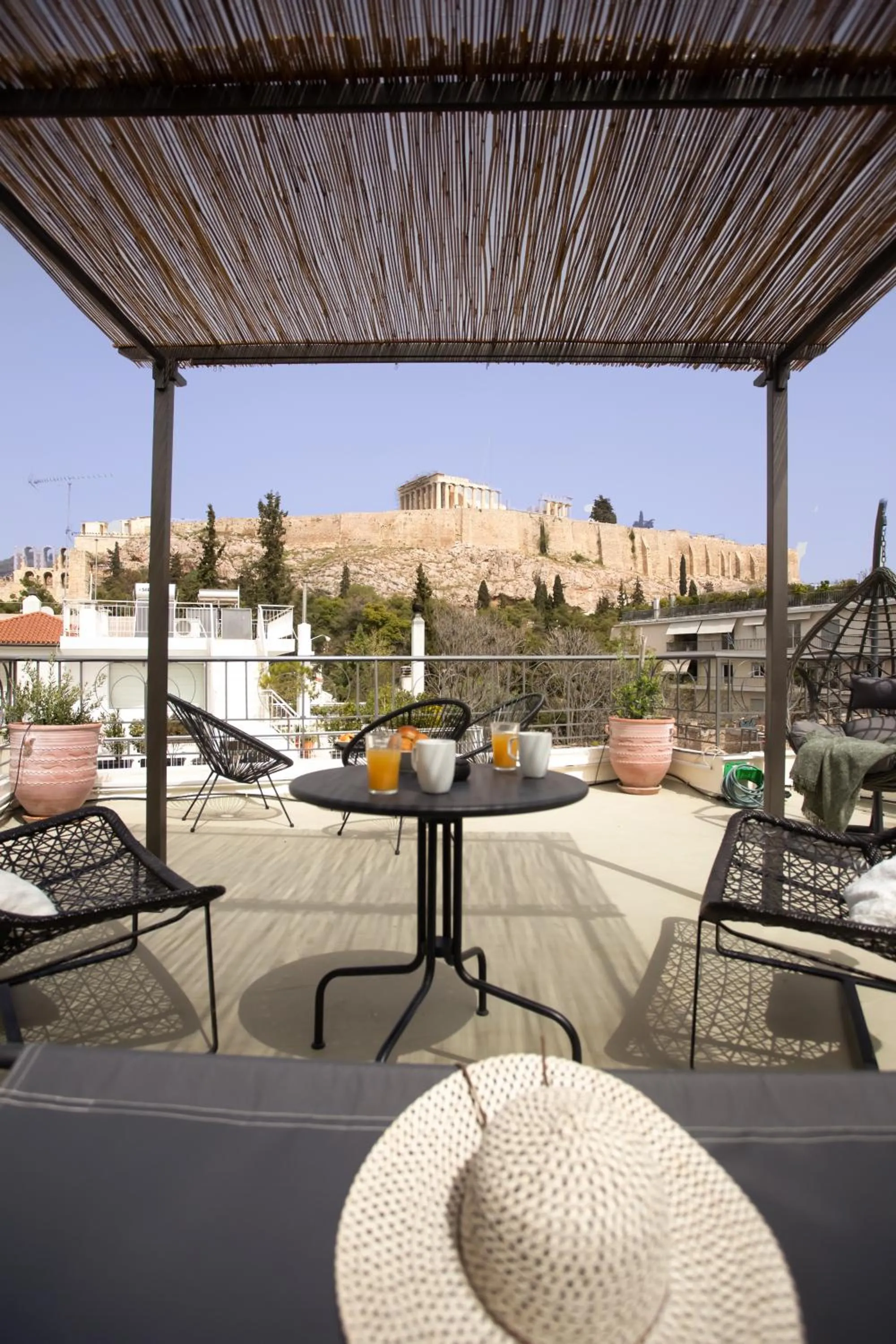 Balcony/Terrace in Erato by Heloni Apartments
