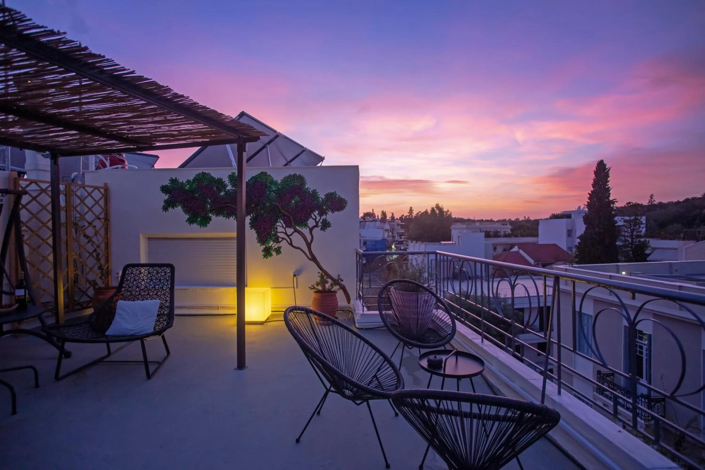 Balcony/Terrace in Erato by Heloni Apartments