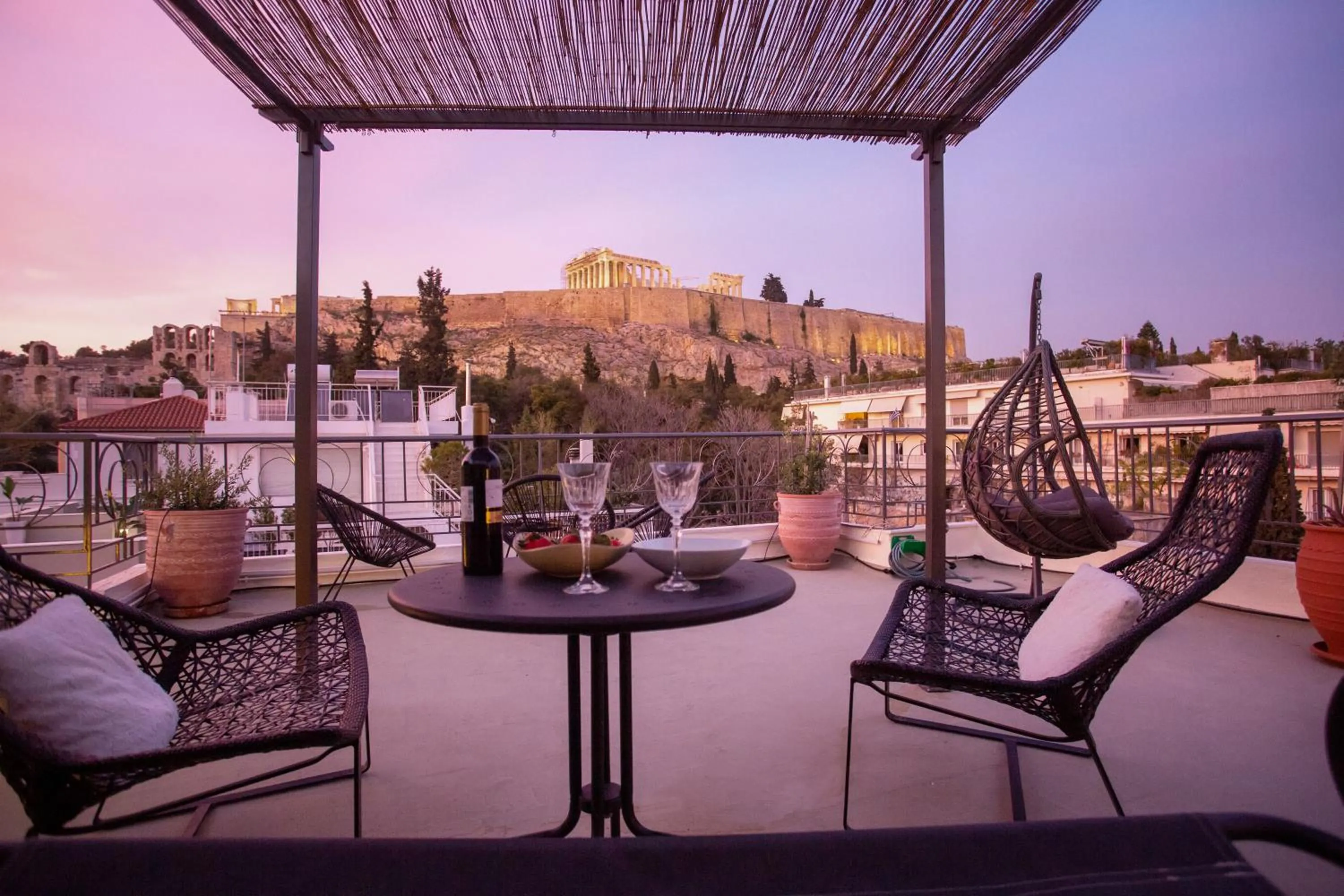 Balcony/Terrace in Erato by Heloni Apartments