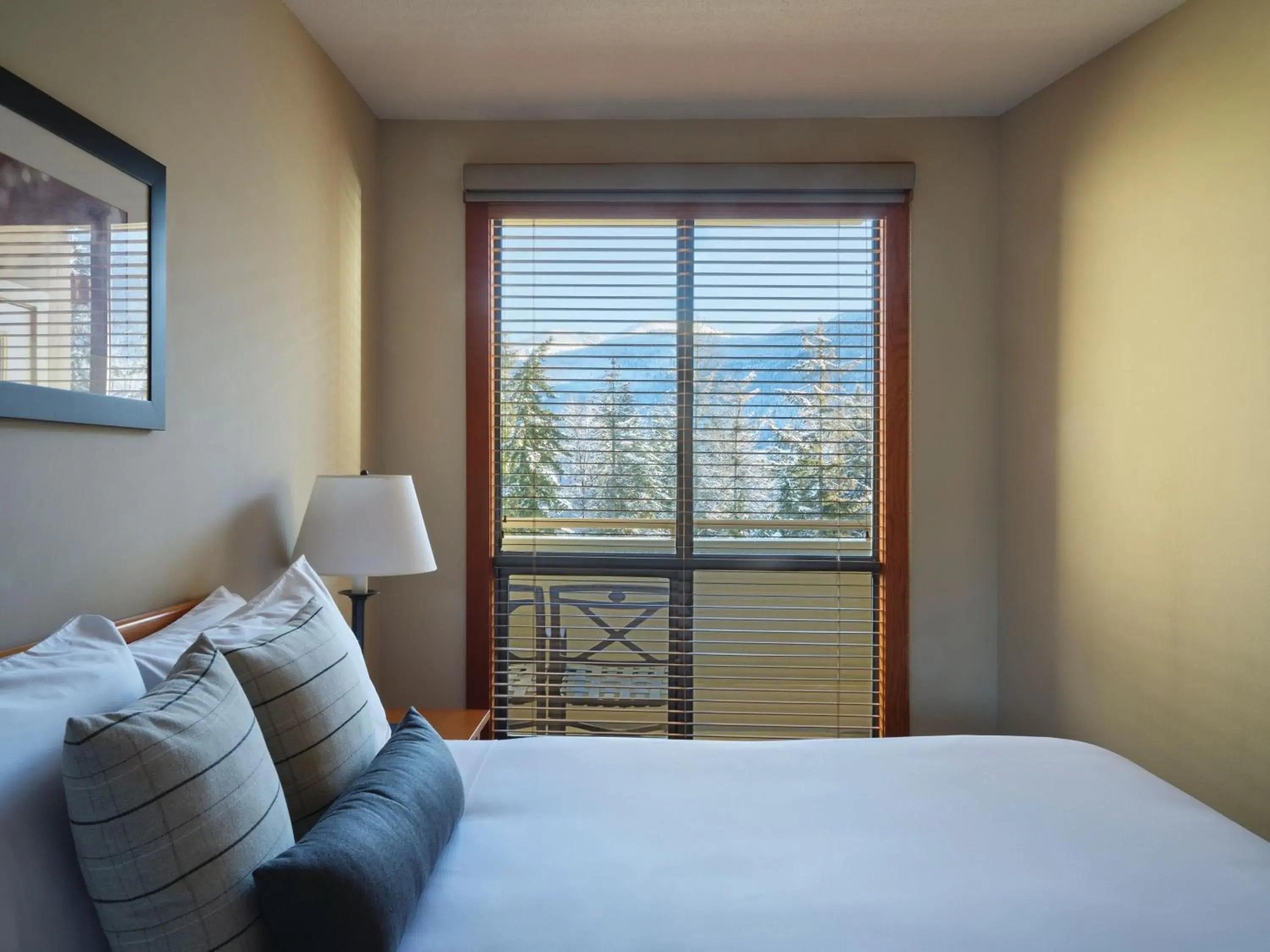 Bed in Pan Pacific Whistler Mountainside Bed in Pan Pacific Whistler Mountainside