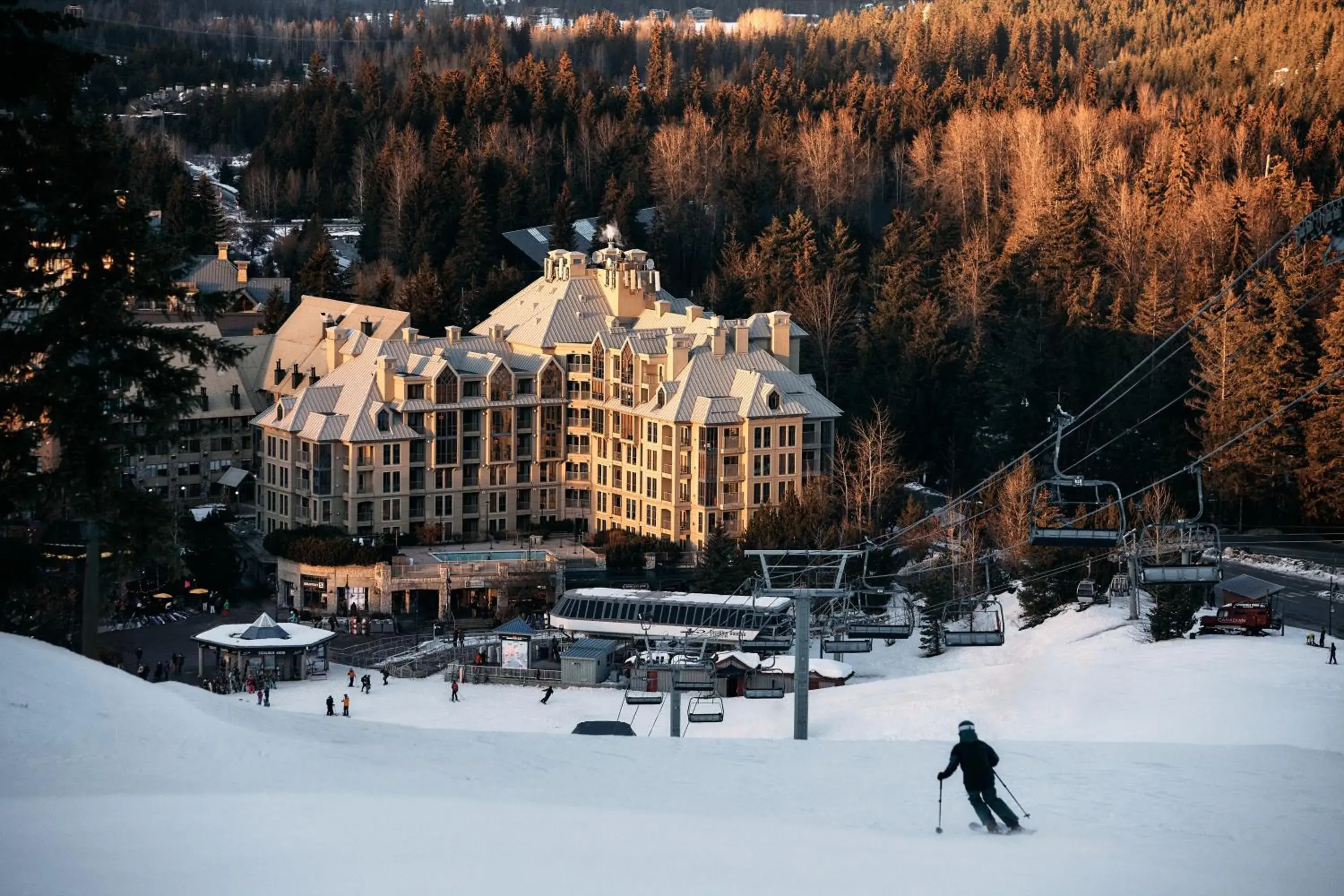 Property building in Pan Pacific Whistler Mountainside Property building in Pan Pacific Whistler Mountainside