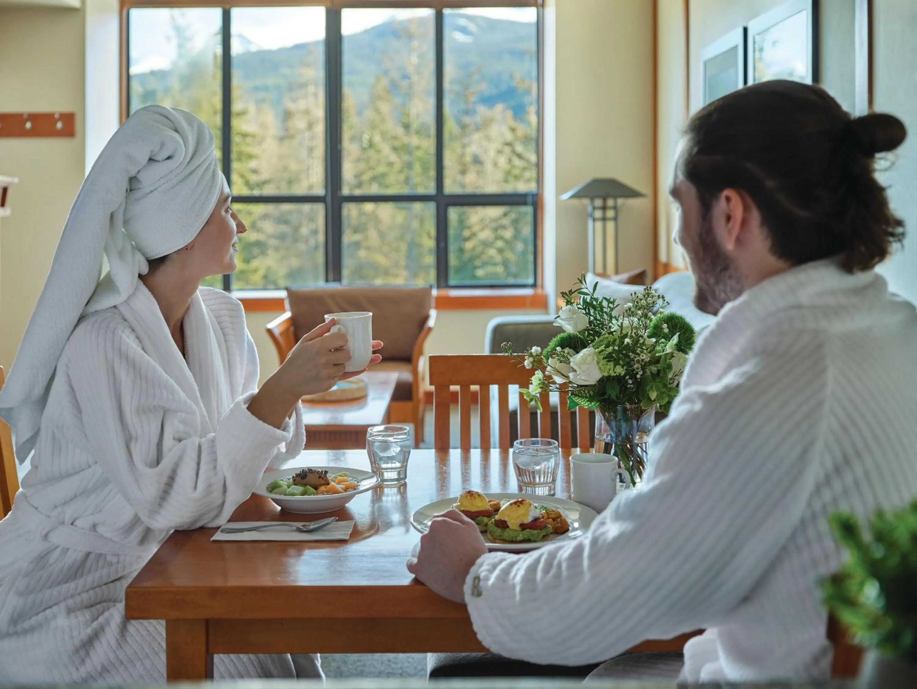 Breakfast in Pan Pacific Whistler Mountainside