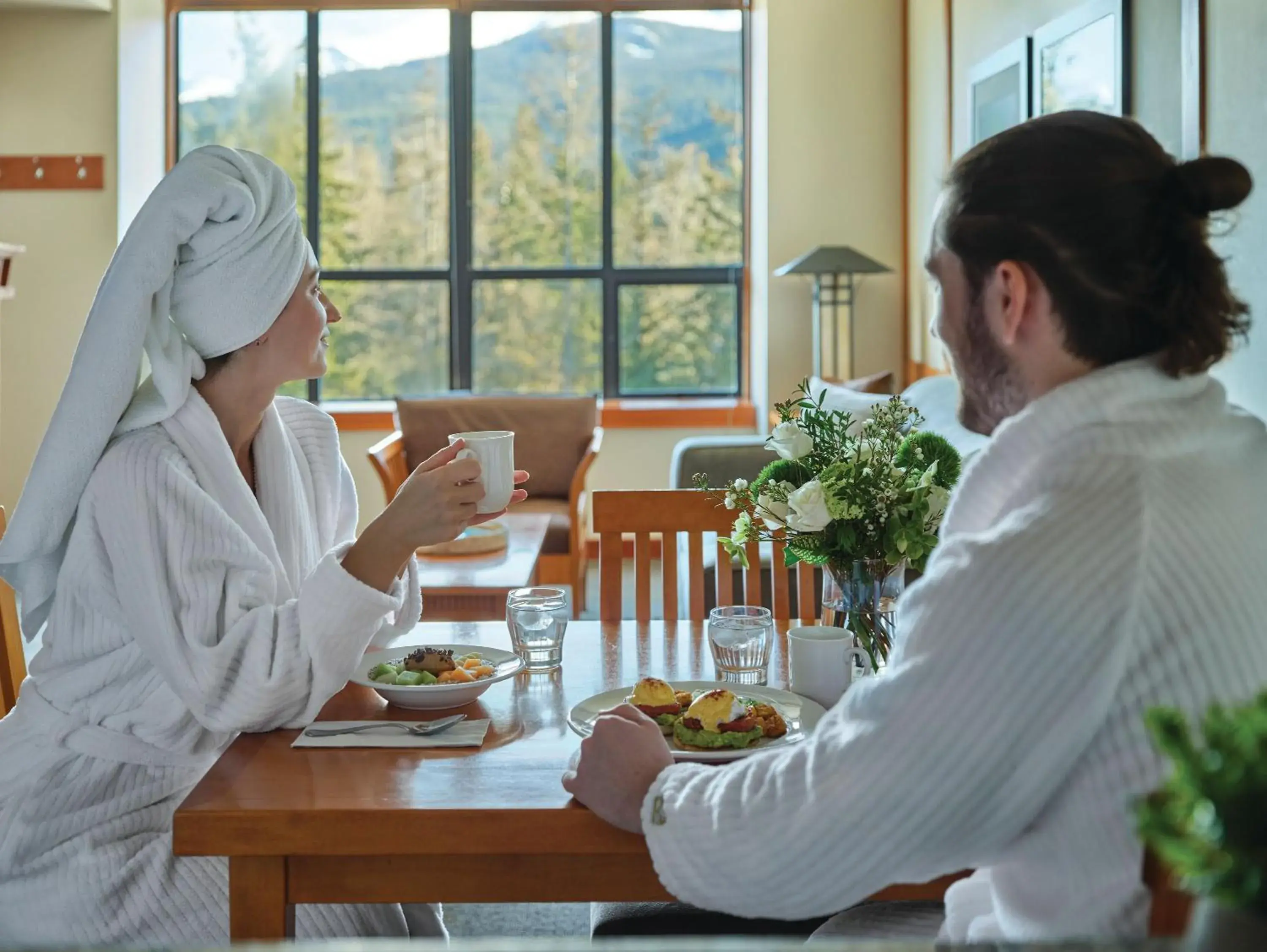 Breakfast in Pan Pacific Whistler Mountainside Breakfast in Pan Pacific Whistler Mountainside