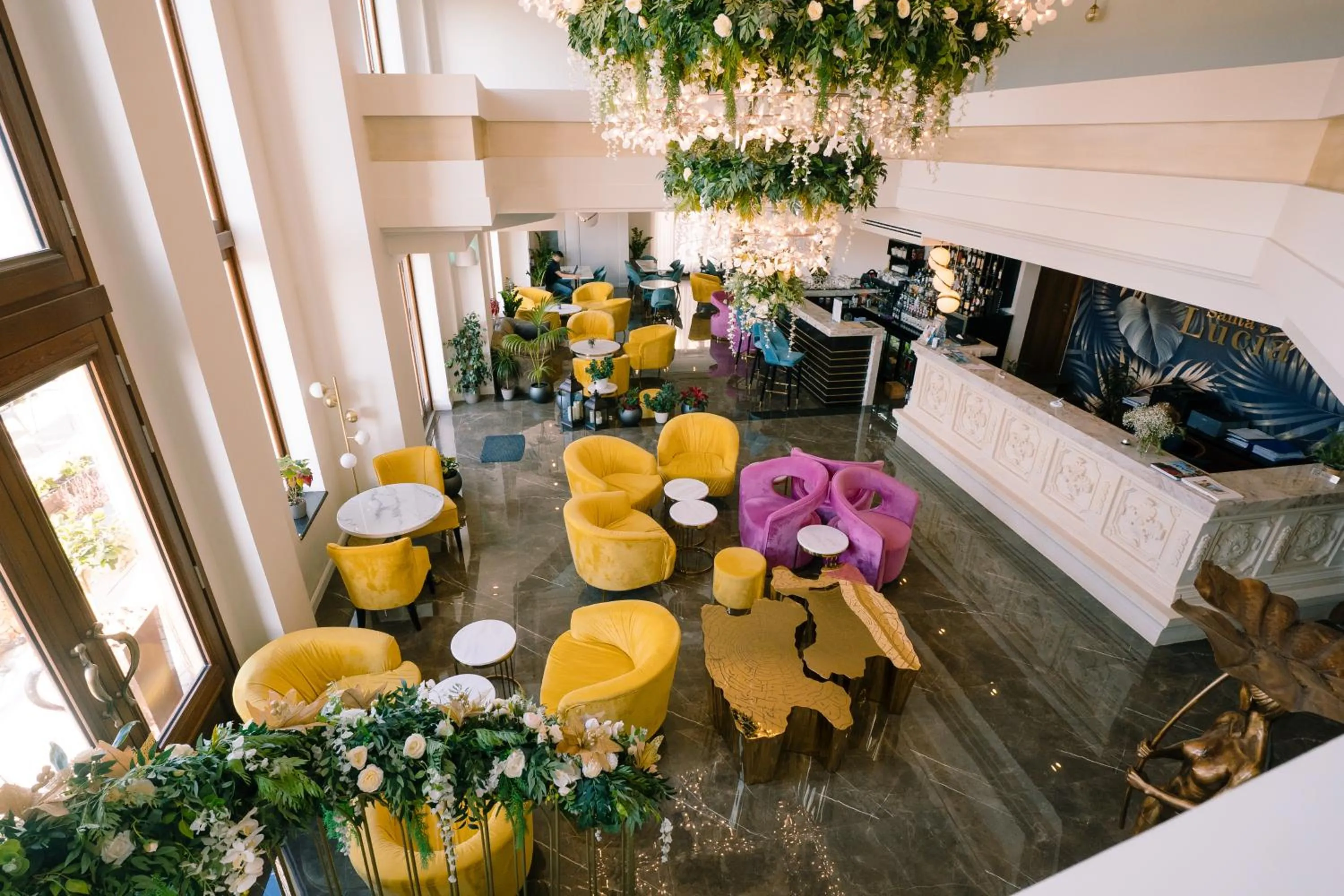 Restaurant/places to eat in Santa Lucia Boutique Hotel