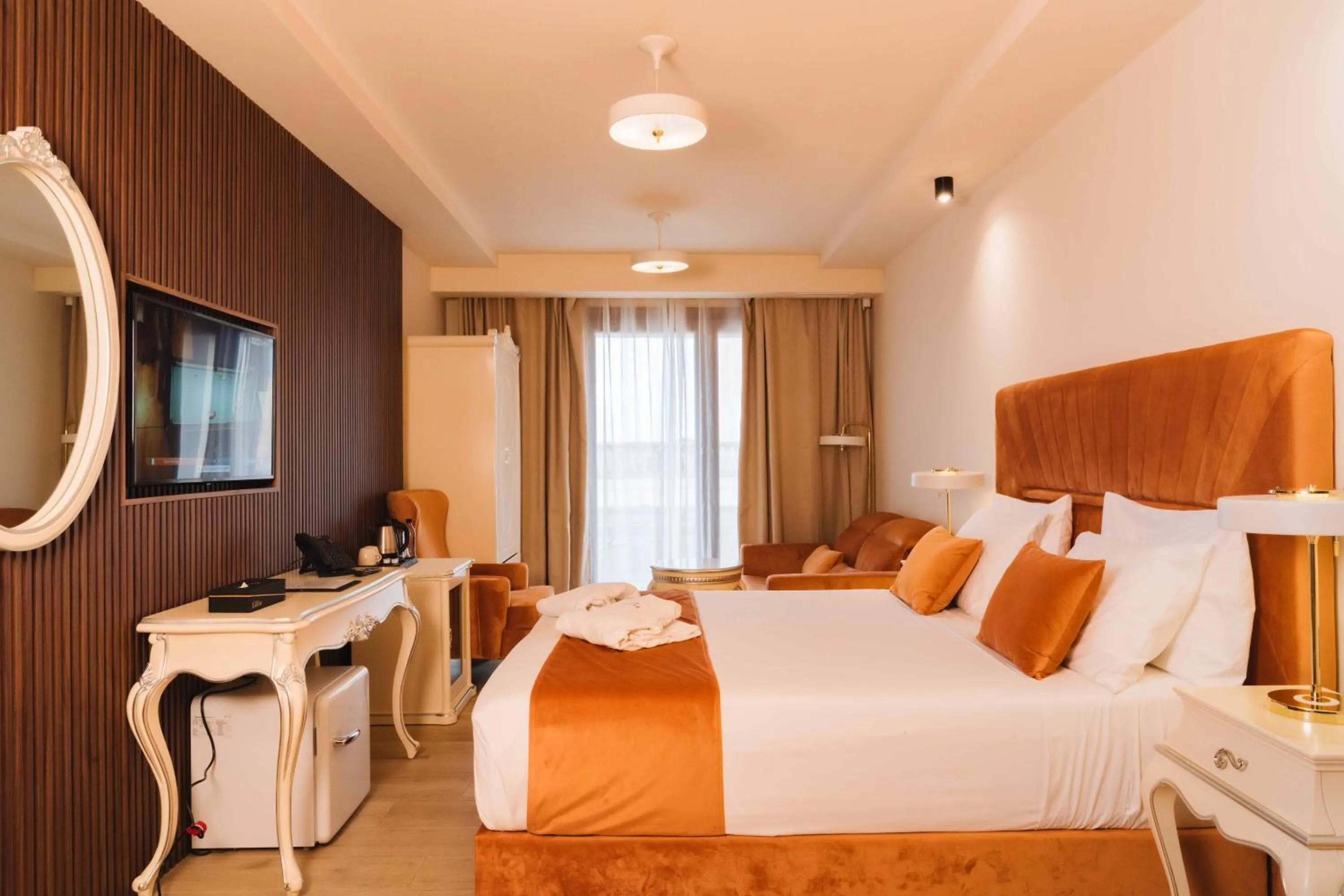 Bed in Santa Lucia Boutique Hotel