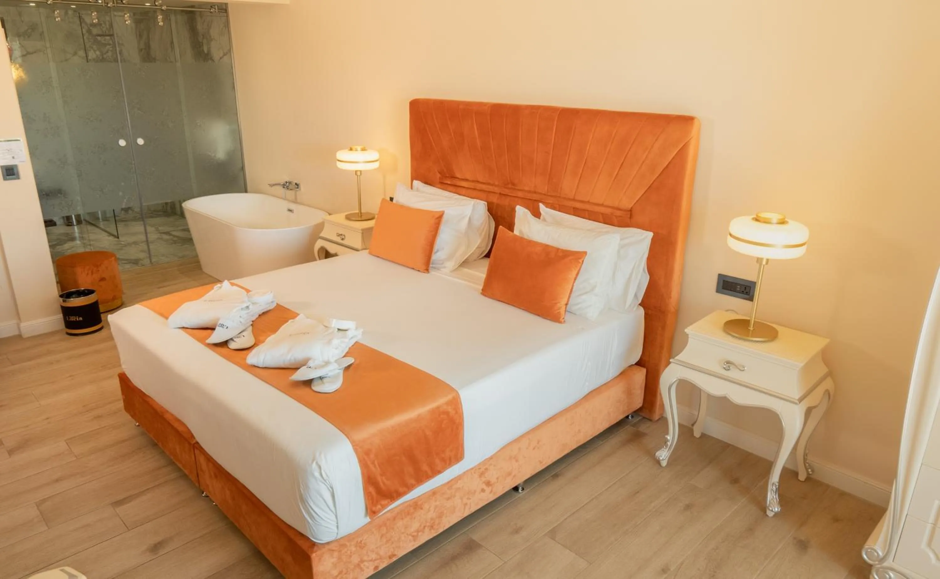 Bed in Santa Lucia Boutique Hotel