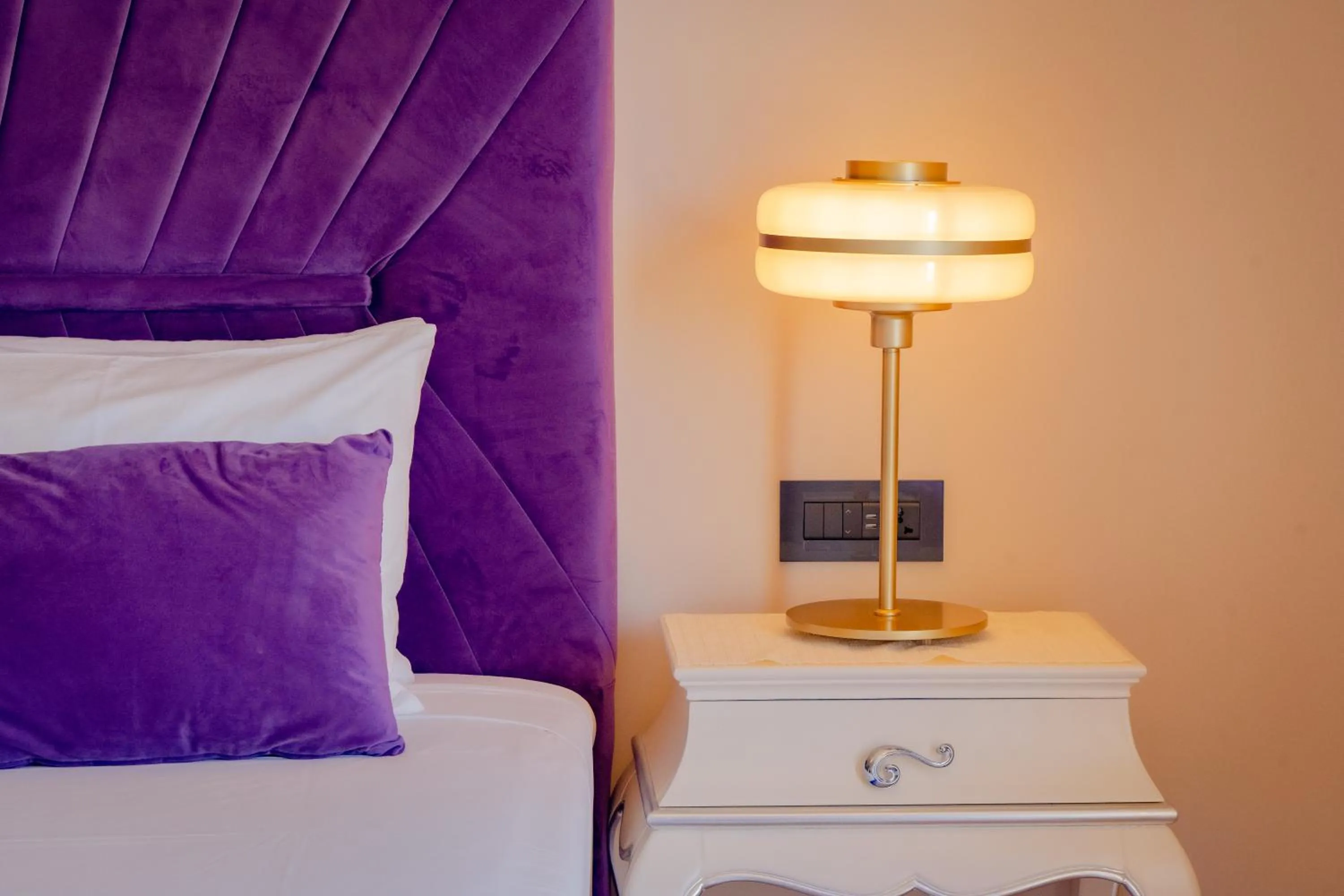 Bed in Santa Lucia Boutique Hotel